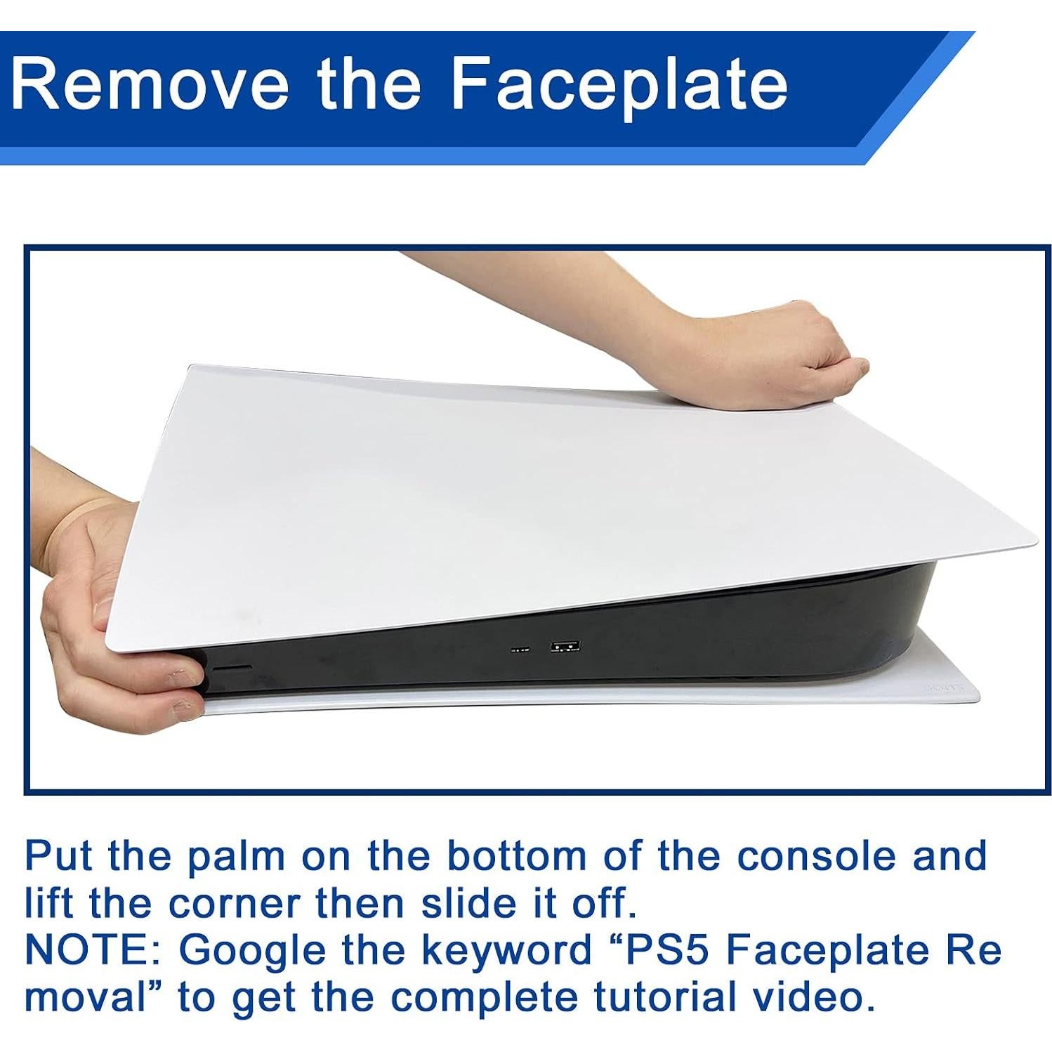 Pegatinas Personalizadas PS5 KUSTOMAZING - 2 Paquetes