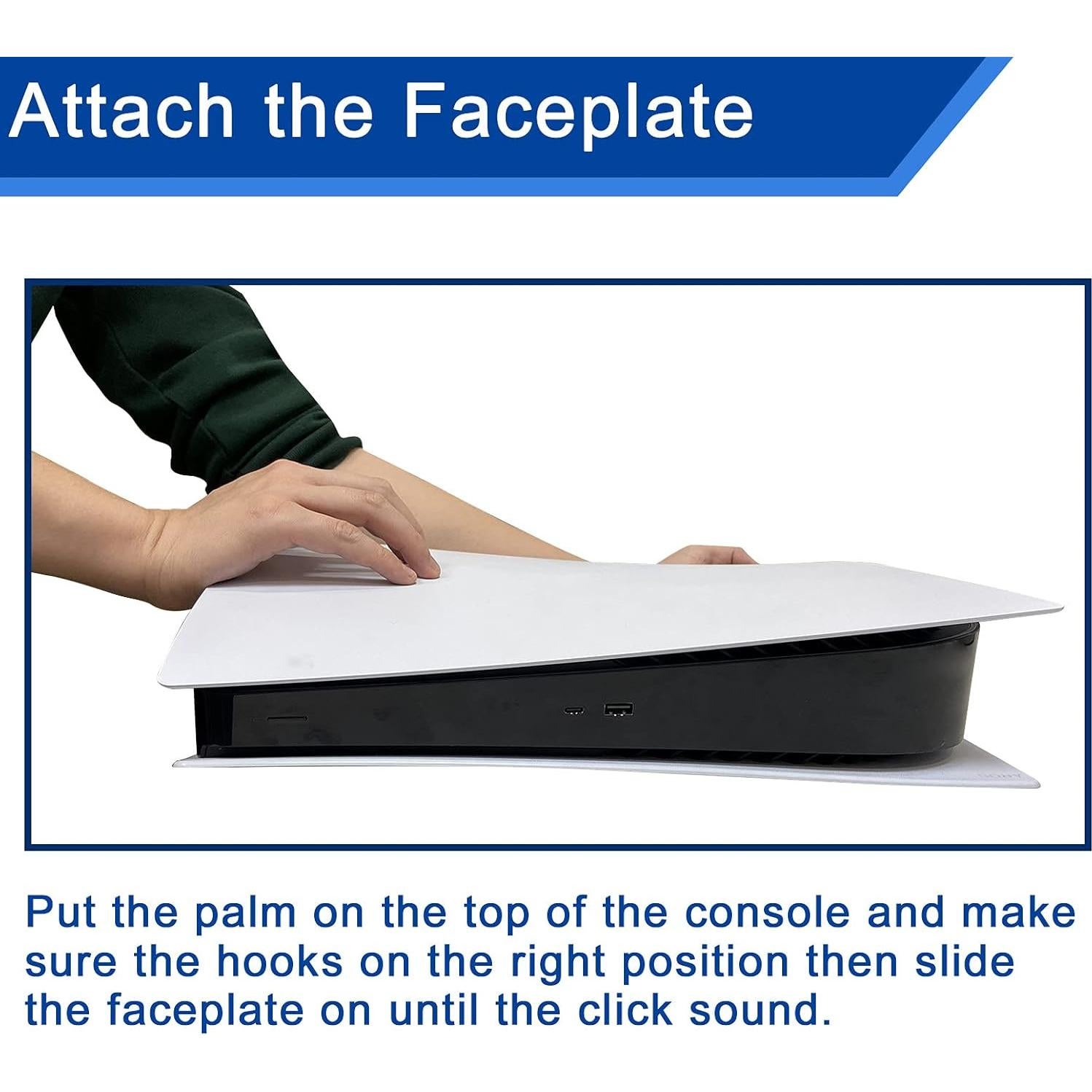 Pegatinas Personalizadas PS5 KUSTOMAZING - 2 Paquetes