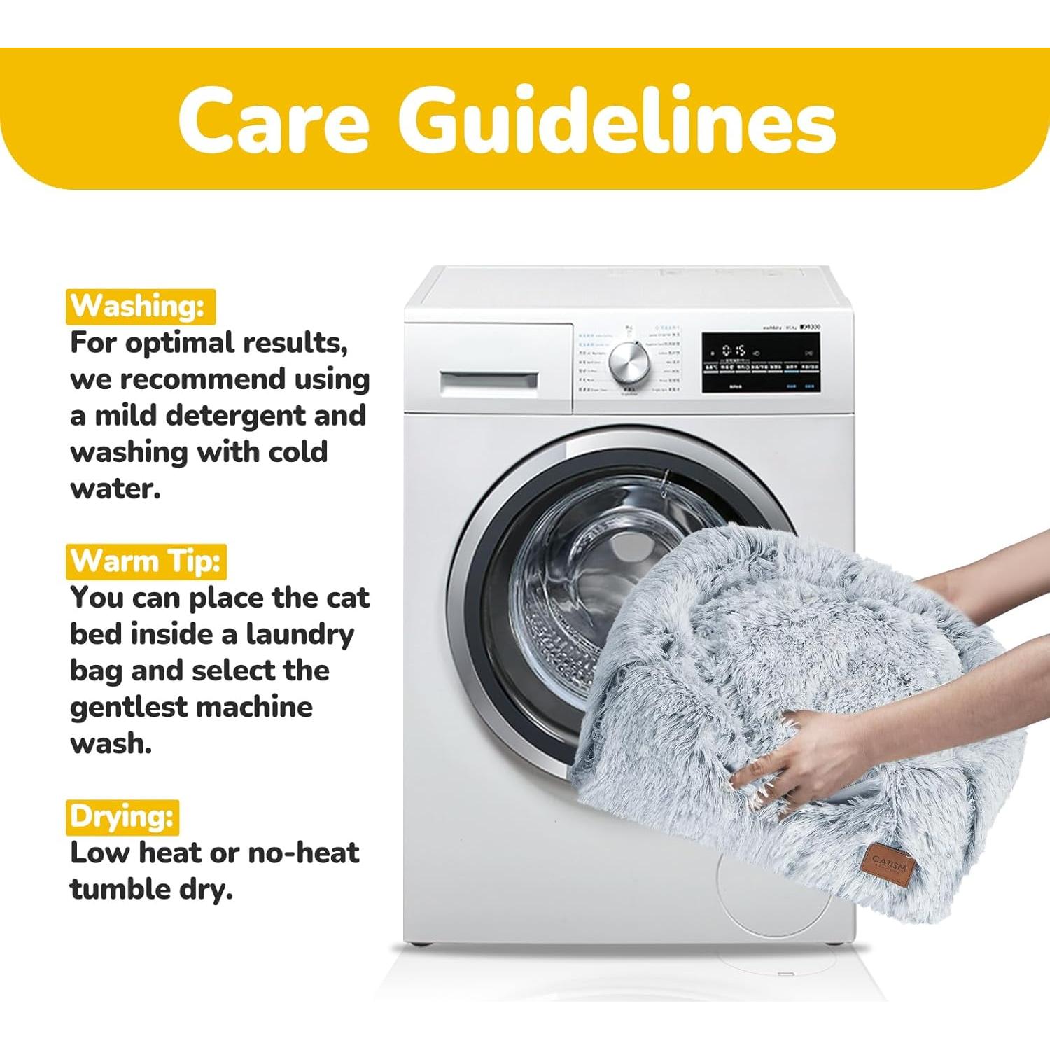 Cama para Gatos CATISM 2 en 1 Suave y Antideslizante Gris