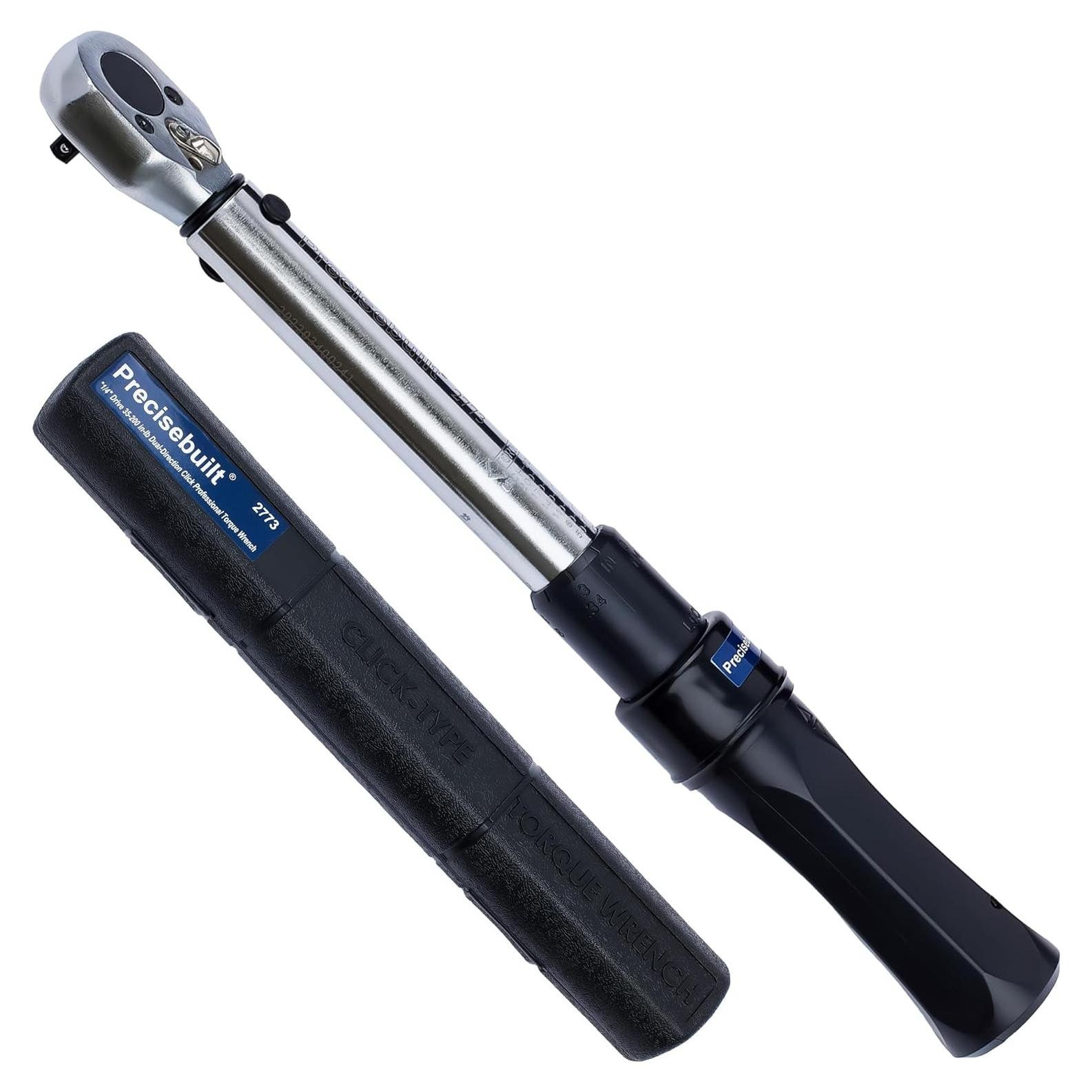 Llave de Torque Precisebuilt 1/4" Doble Dirección 4.8-23.4 Nm