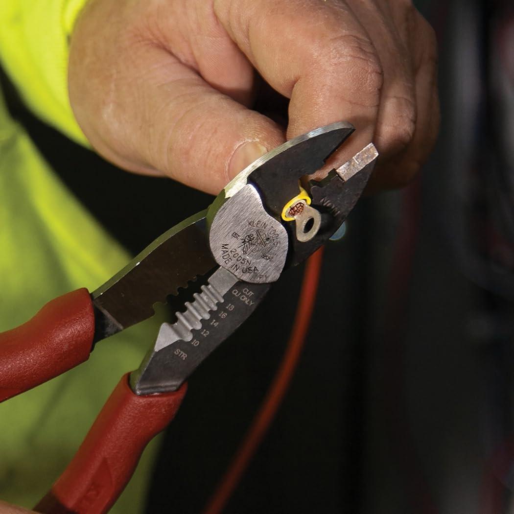 Cortador Crimpador Desforrador Klein Tools 2005N 10-18 AWG