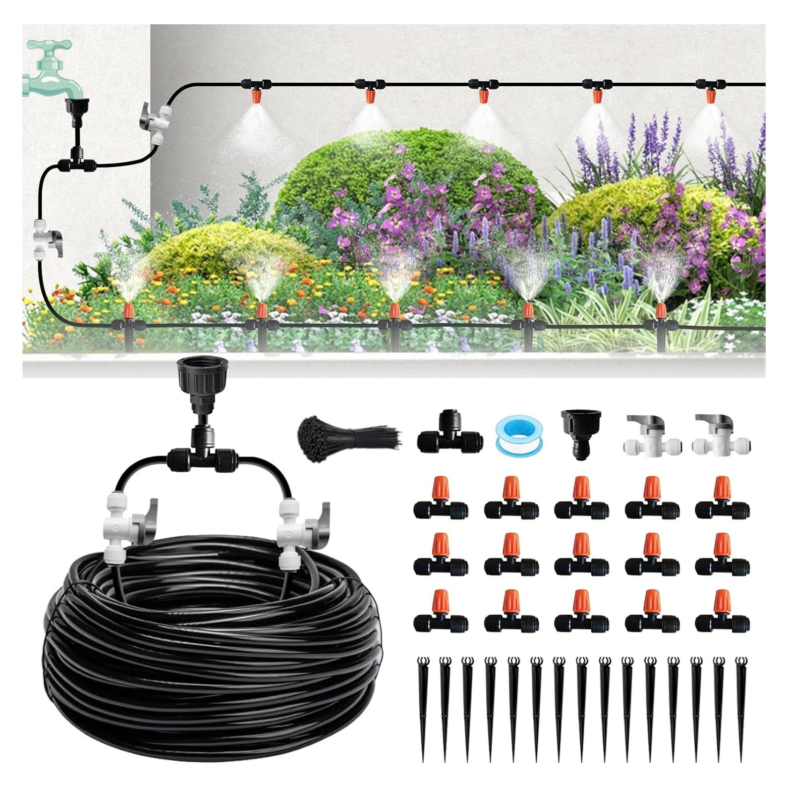 Sistema de Riego por Goteo 18.3M POCKET PANDA con Conectores Rápidos