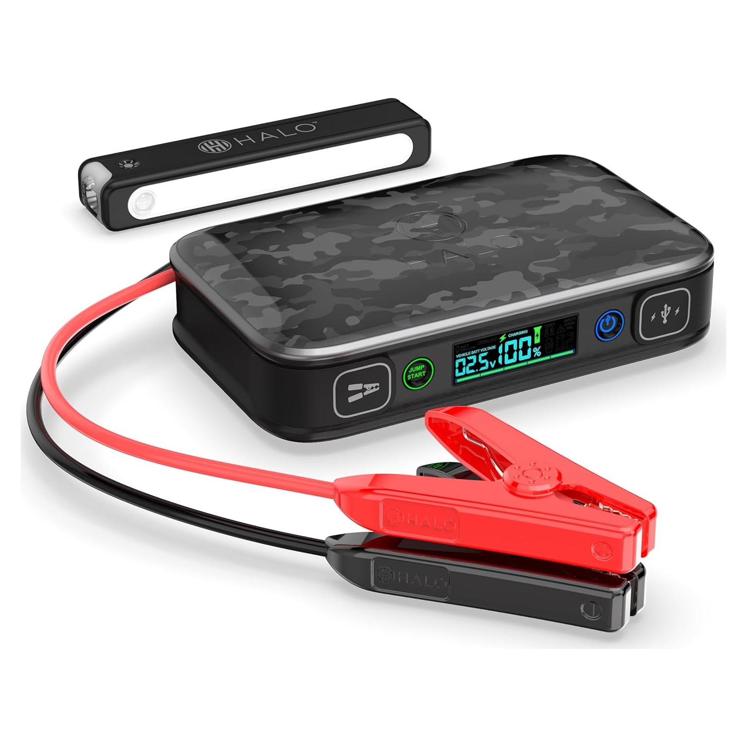 Arrancador de Coche Portátil HALO Bolt PAL 1000 - Negro