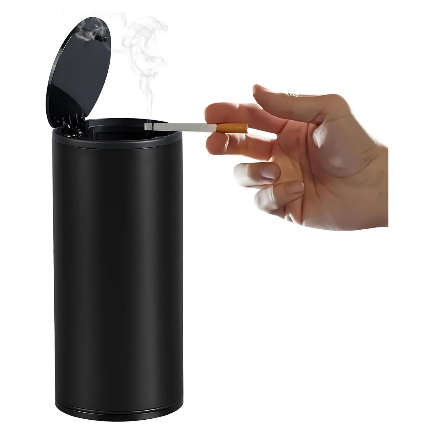 Basurero Portátil para Auto Hovom Mini, A Prueba de Fugas, Negro