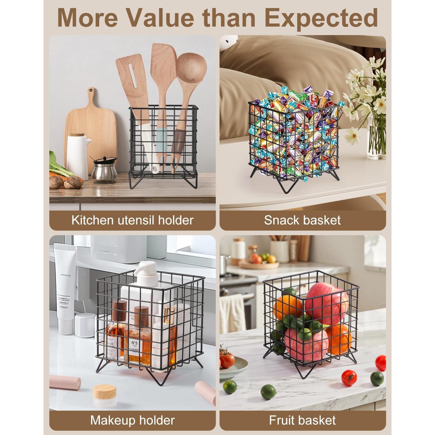 Organizador de K Cups FantasyLife Metal Negro 25+ Cápsulas