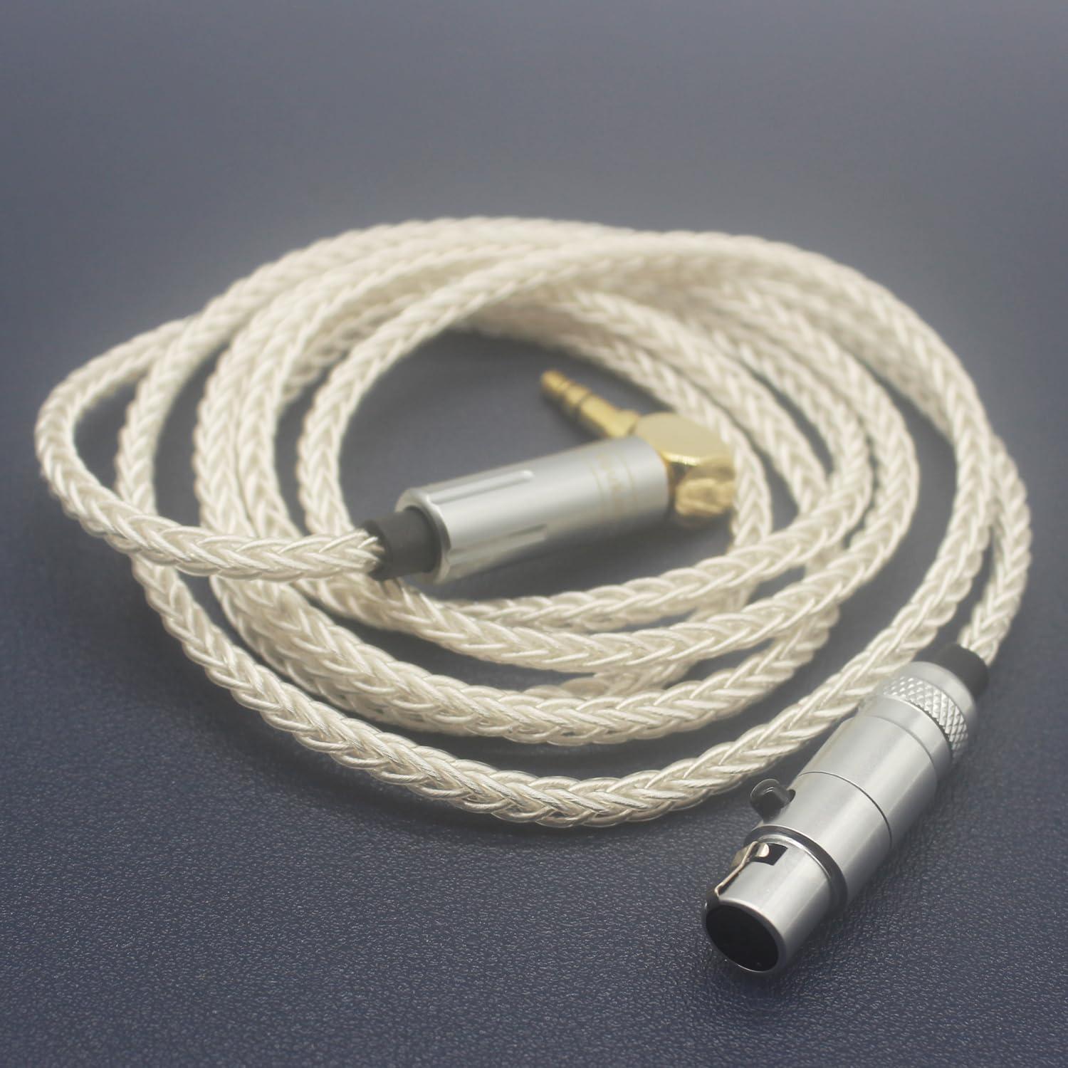 Cable de Reemplazo 3.5mm Youkamoo para Auriculares AKG y Pioneer 1.2m