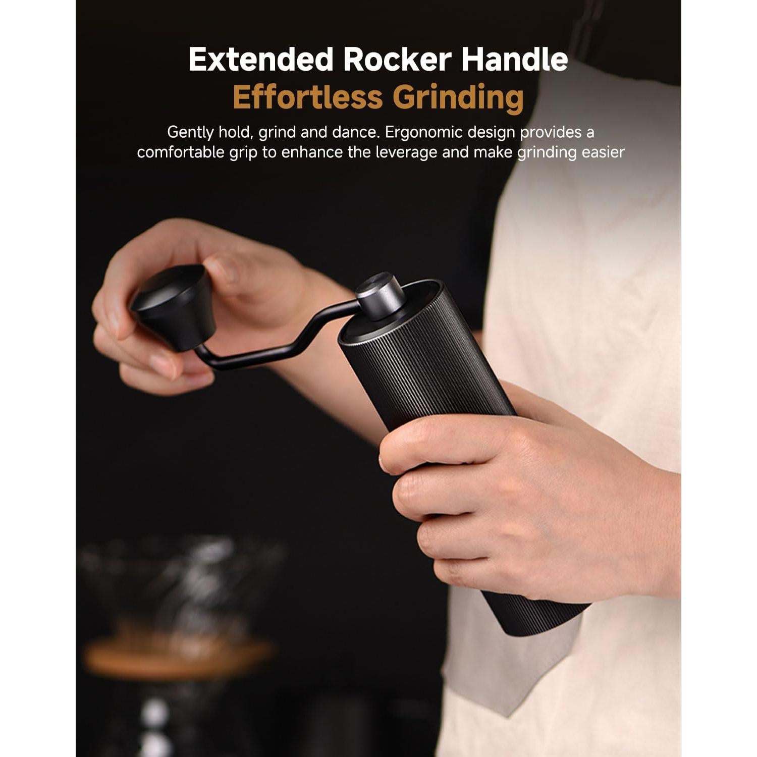 Molino de Café Manual Diceaynico GK133CA - Acero Inoxidable 420