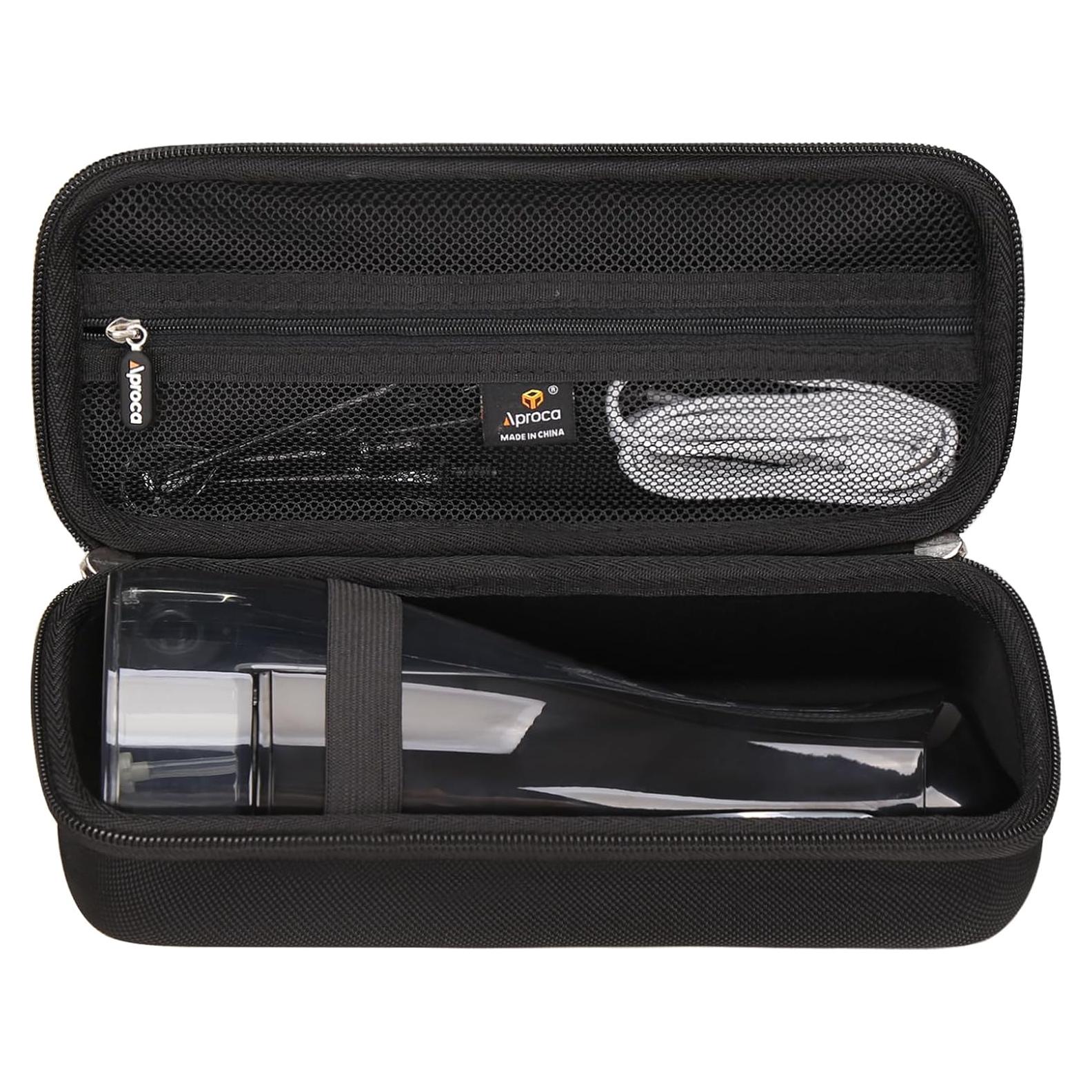 Funda Protectora Dura Negra Aproca para Irrigador Oral COSLUS F5020E