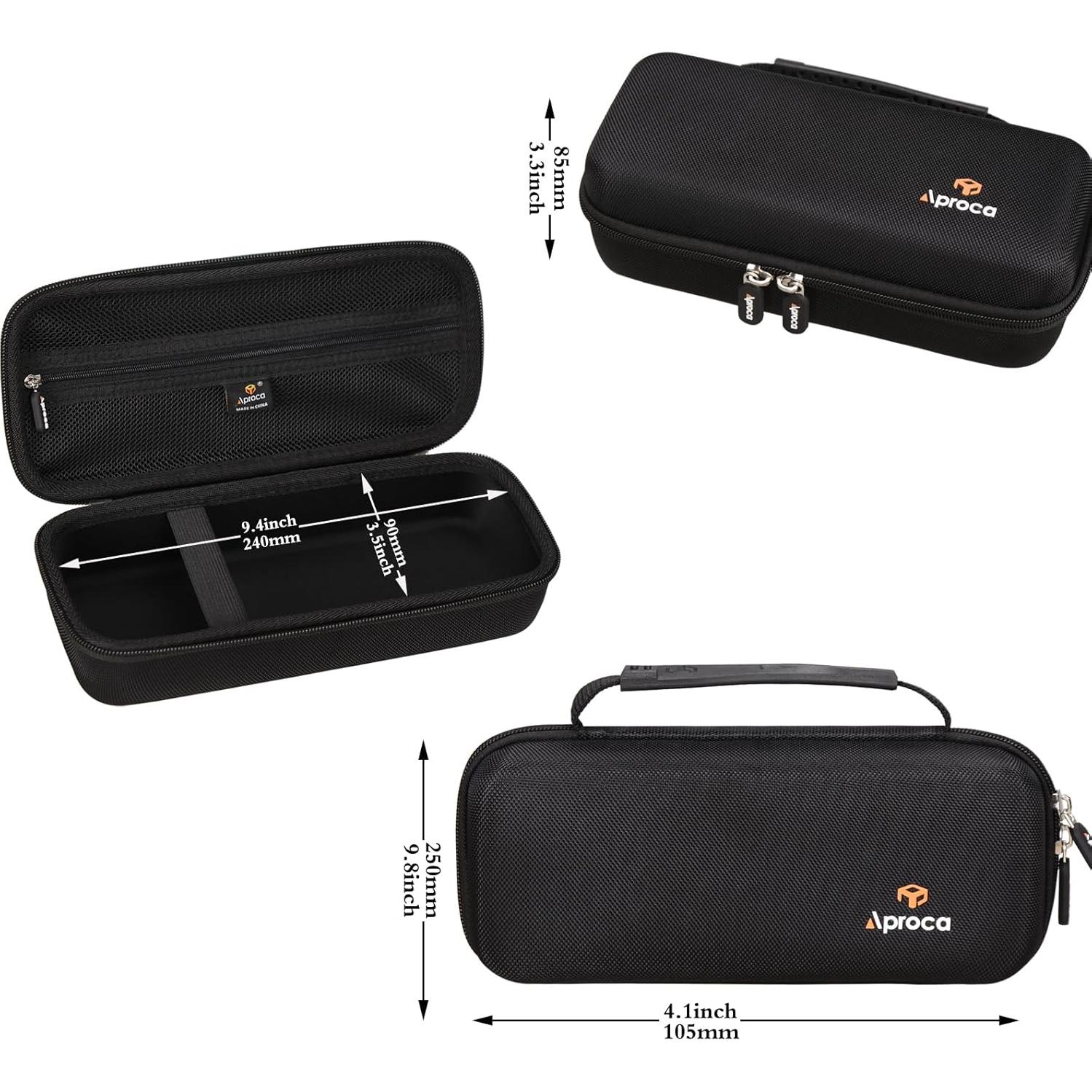 Funda Protectora Dura Negra Aproca para Irrigador Oral COSLUS F5020E