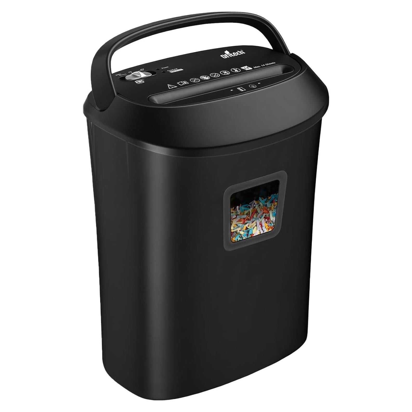 Destructora de papel VidaTeco corte cruzado 14 hojas 6.27 kg