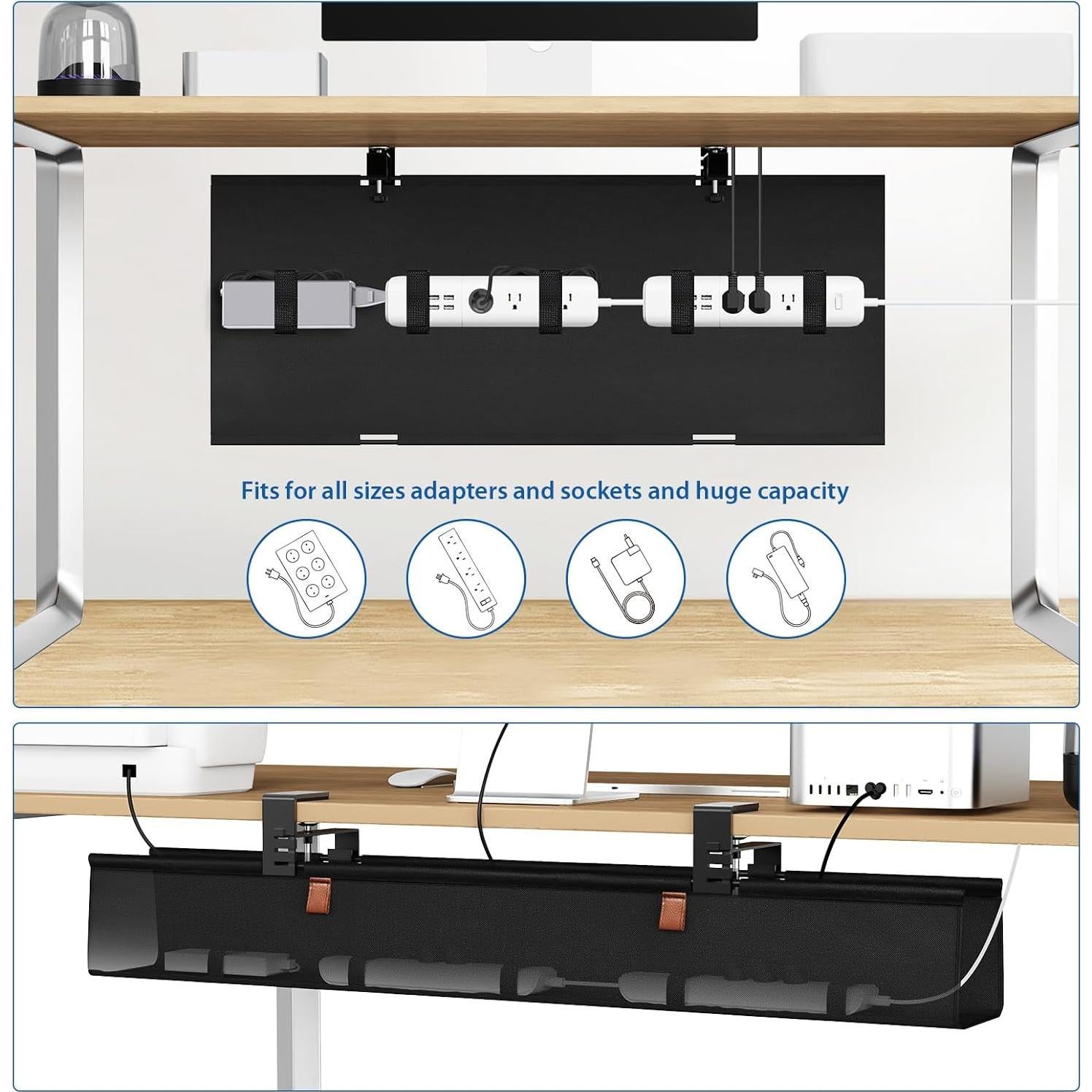 Bandeja de Cable Zilink 76.2 cm Organizador Sin Perforación