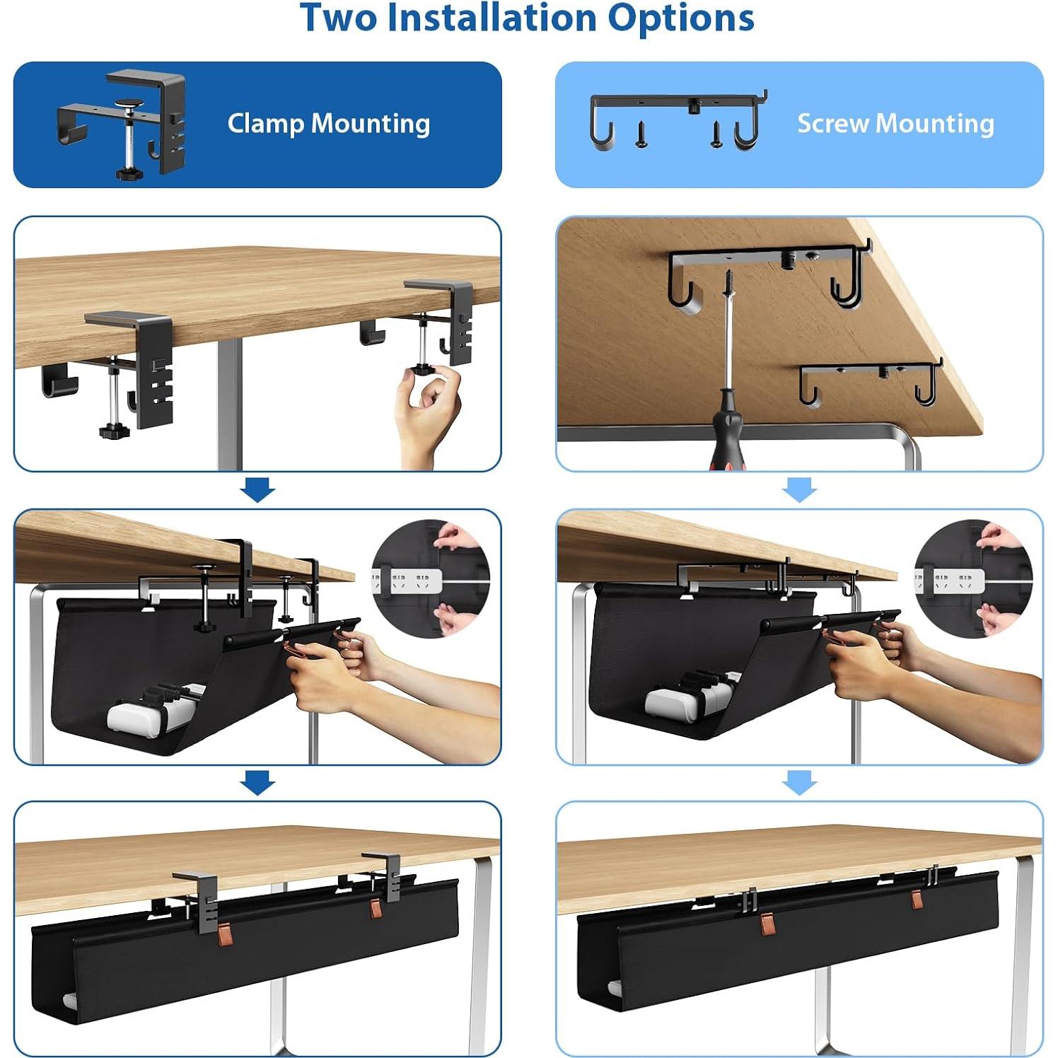 Bandeja de Cable Zilink 76.2 cm Organizador Sin Perforación
