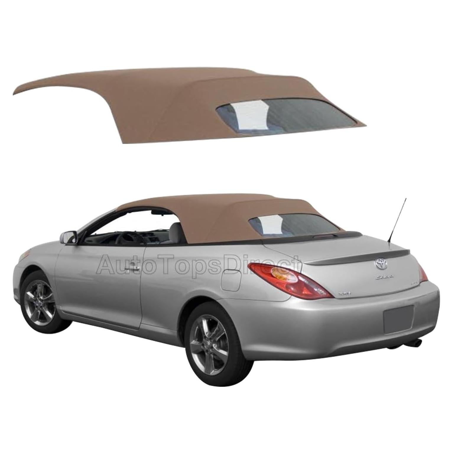 Techo Convertible Sierra Auto para Toyota Solara 2004-2009 Beige
