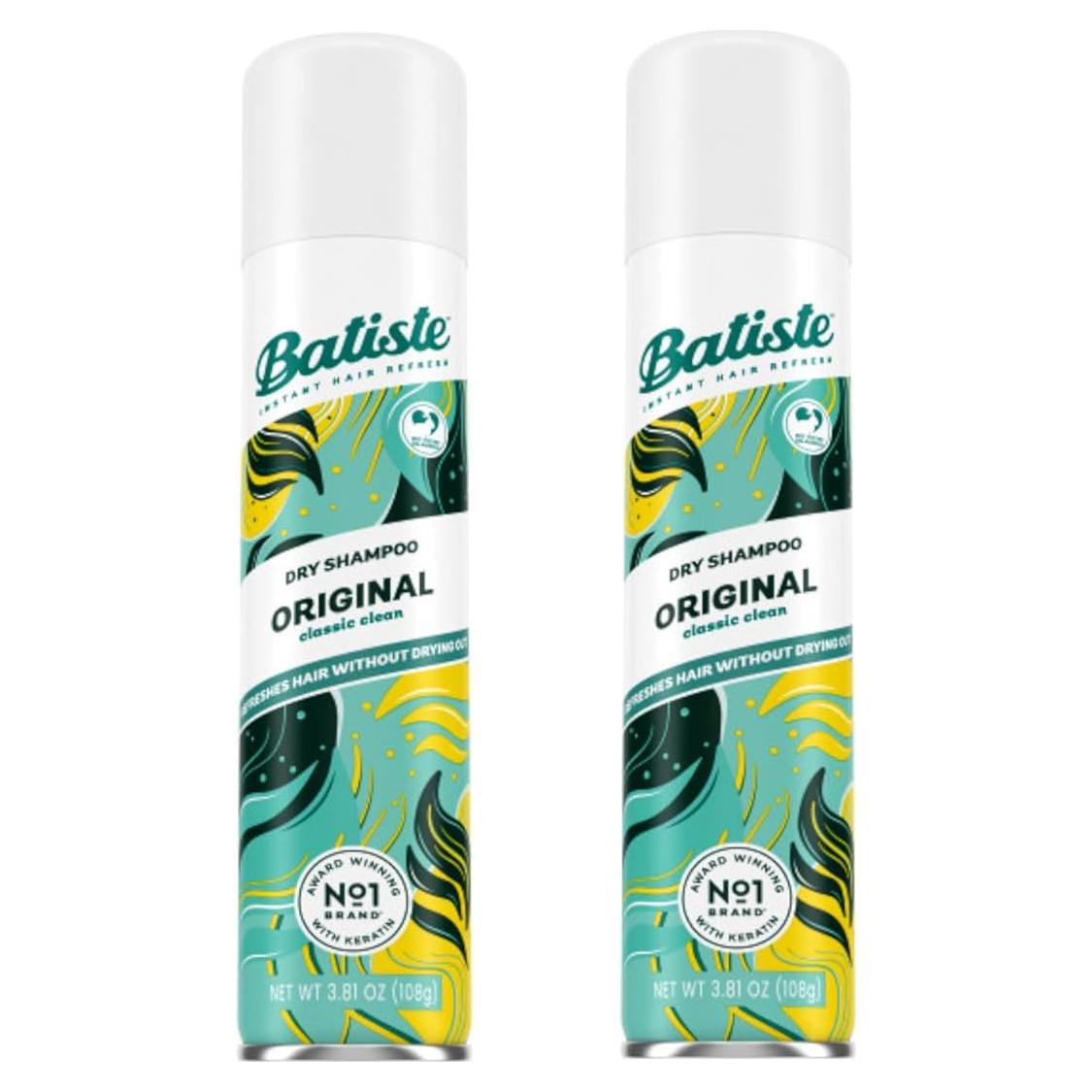 Champú Seco Batiste Original 2 Piezas 199ml