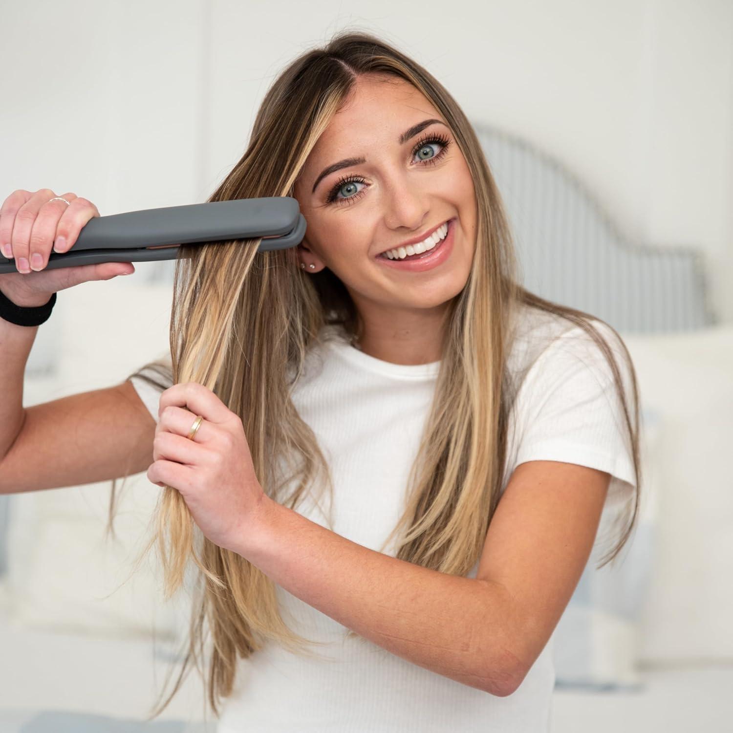 Plancha de Pelo Hairitage Straight to It - Cerámica Turmalina