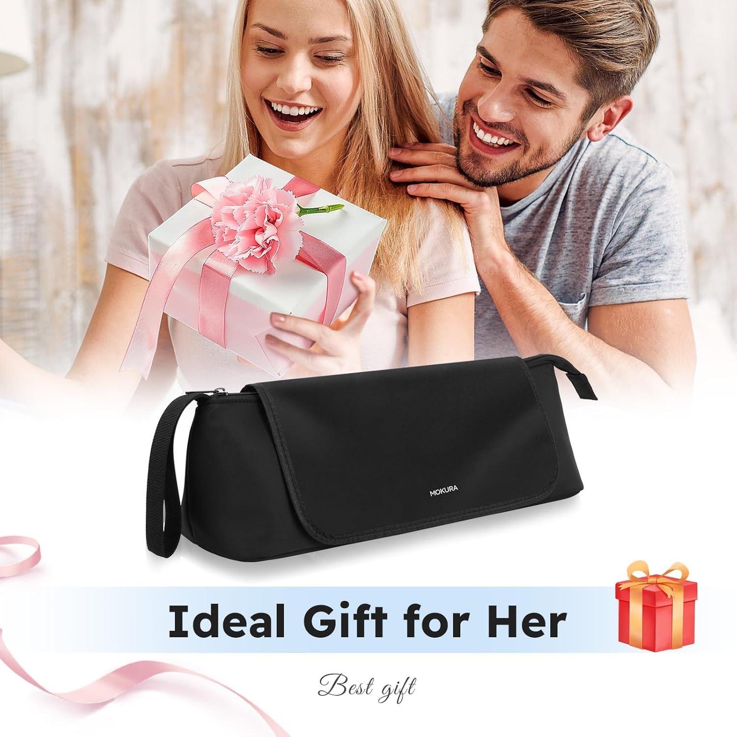 Bolsa de Viaje MOKURA para Herramientas de Pelo Negra