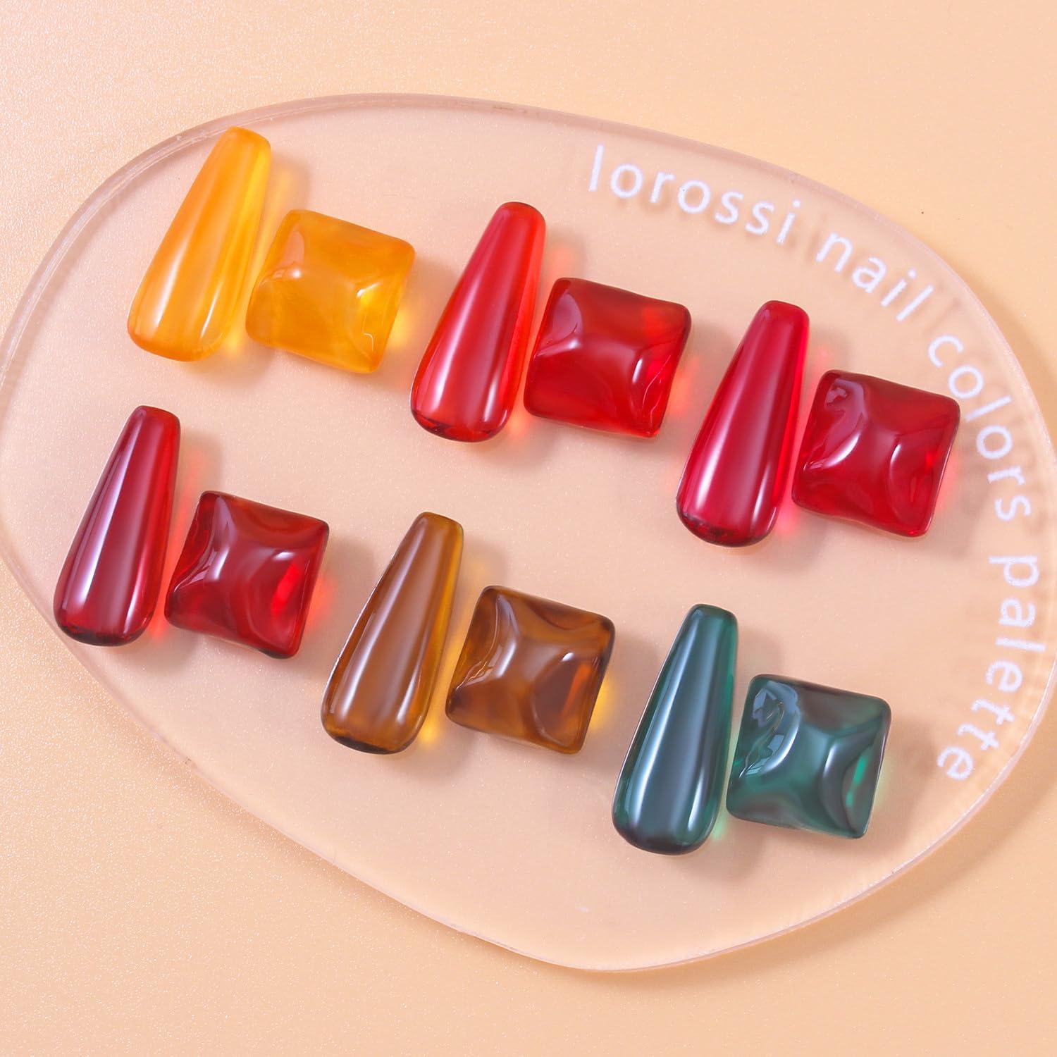 Kit de Esmalte de Uñas Gel Transparente Artdone 6 Colores