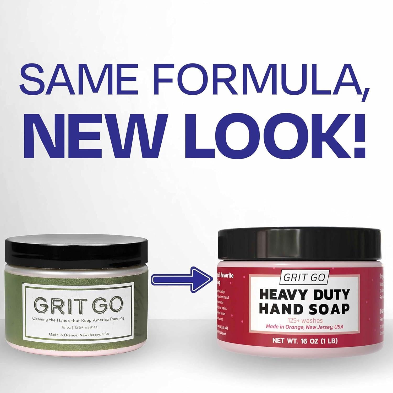 Jabón de Mano Industrial Grit Go 0.45 kg - Limpiador Exfoliante