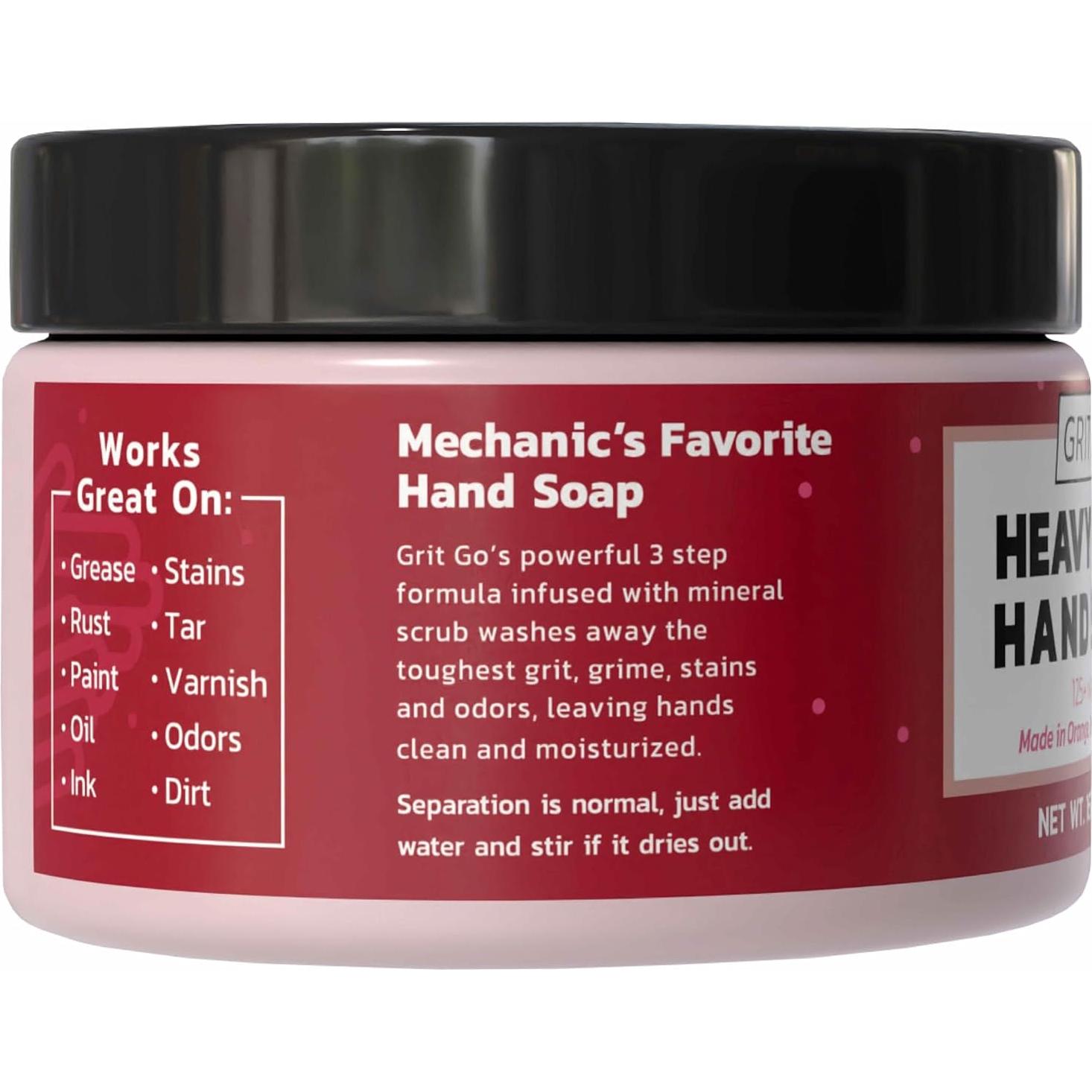 Jabón de Mano Industrial Grit Go 0.45 kg - Limpiador Exfoliante