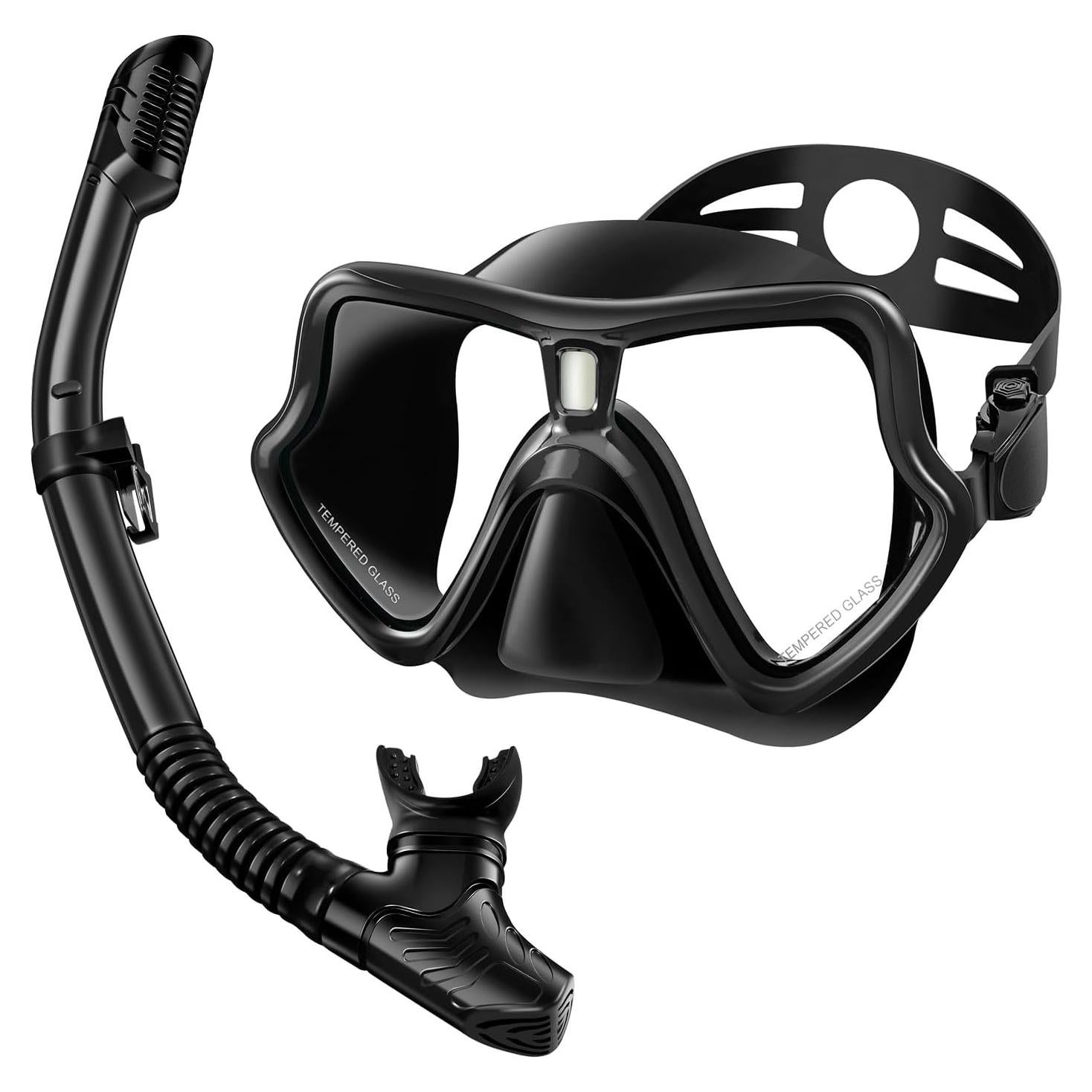 Set de Snorkel Seco CoolystiaDrX para Adultos y Niños