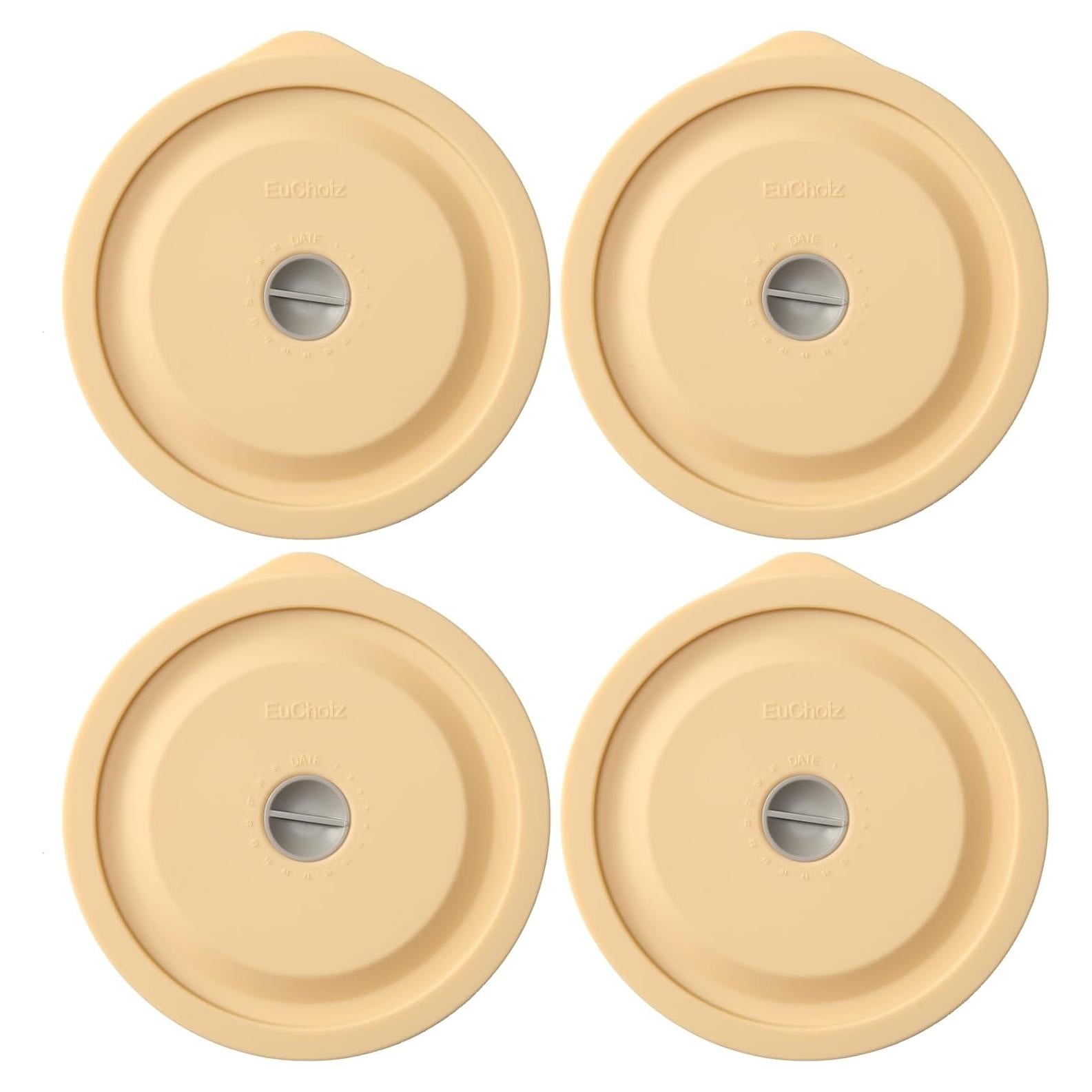 Tapa de Reemplazo EuChoiz 7200-PC 2 Tazas Silicona Beige