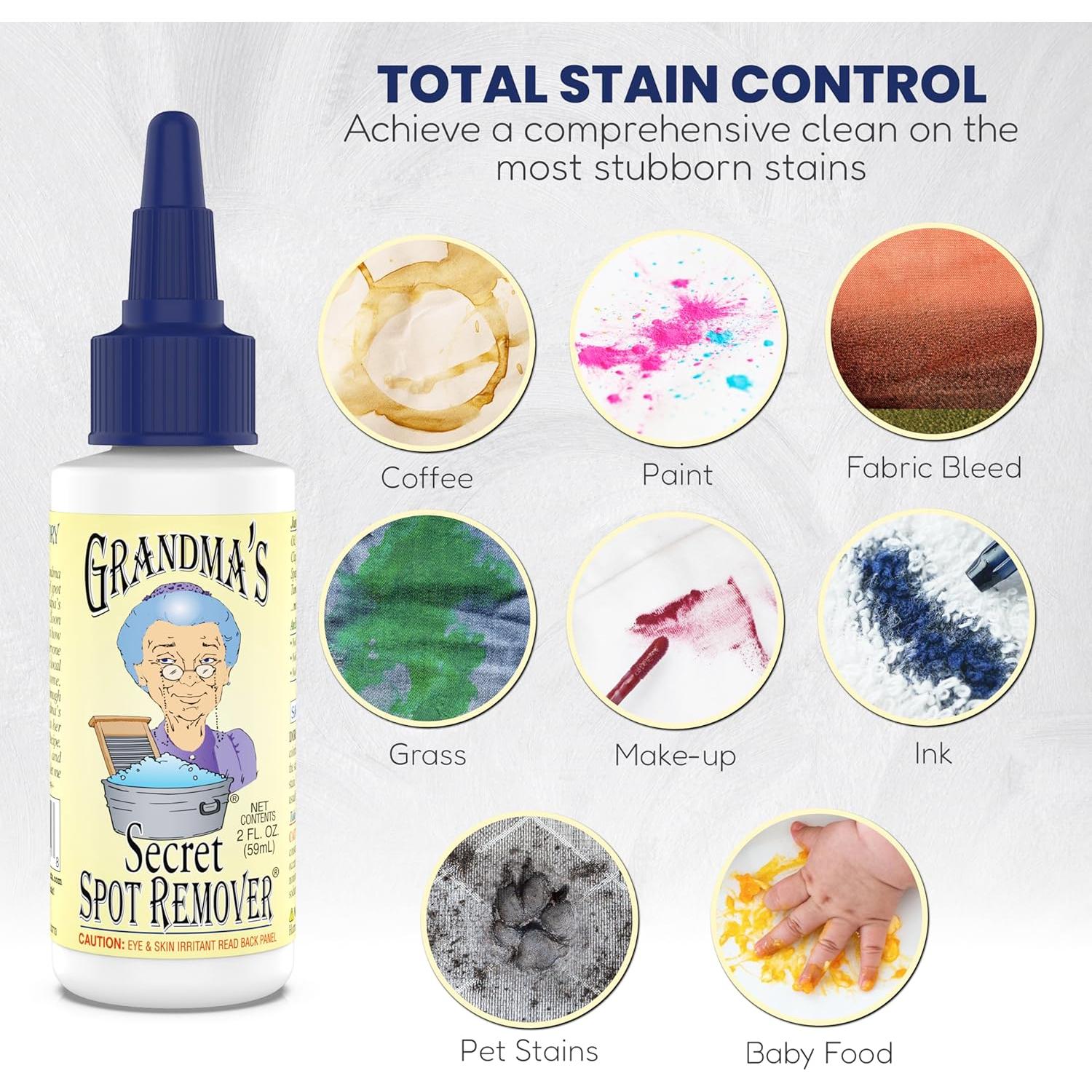 Removedor de Manchas Secreto de la Abuela - 3 Paquetes 59.15 ml