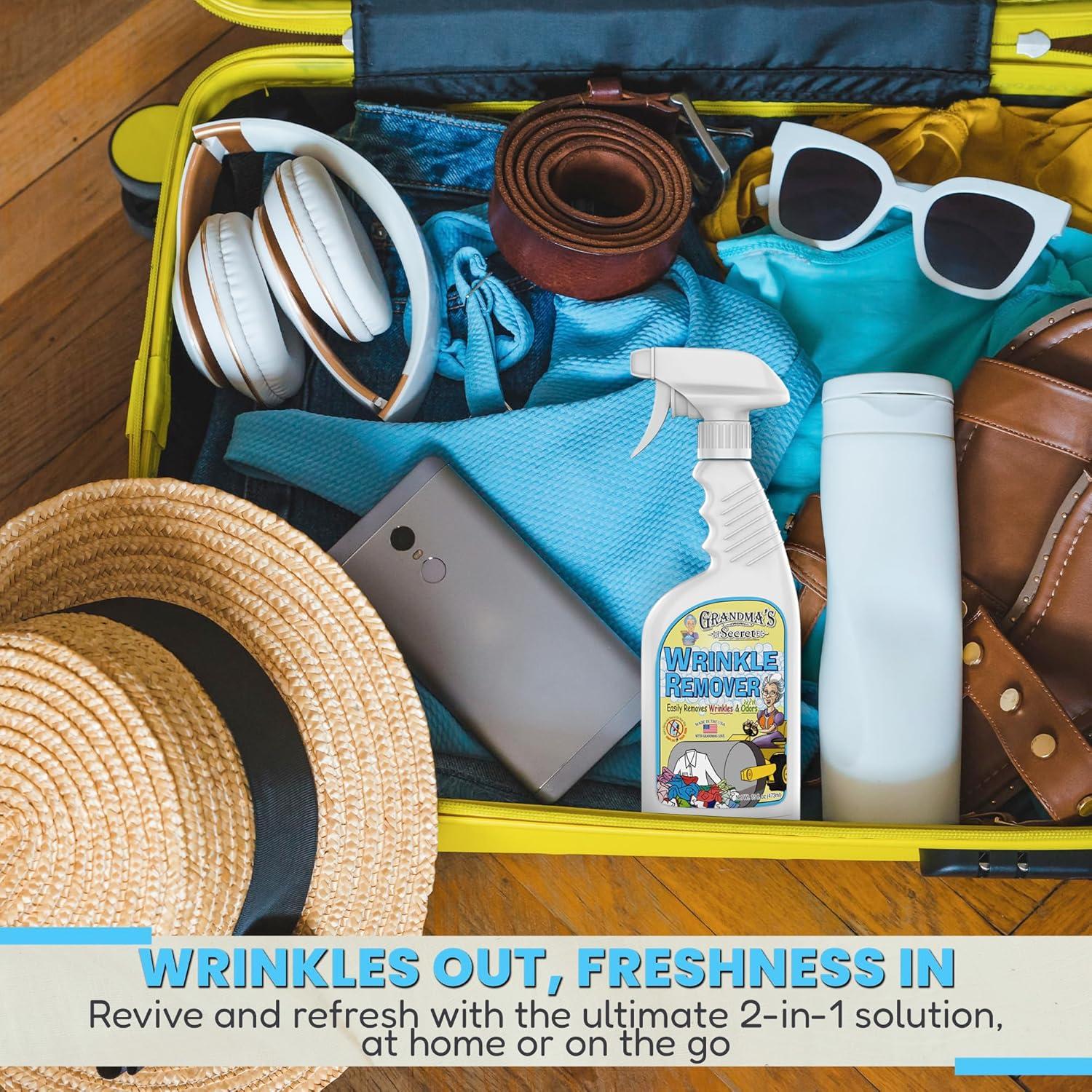 Spray Quitarrugas Secreto de la Abuela - 3 Paquetes de 0.47L