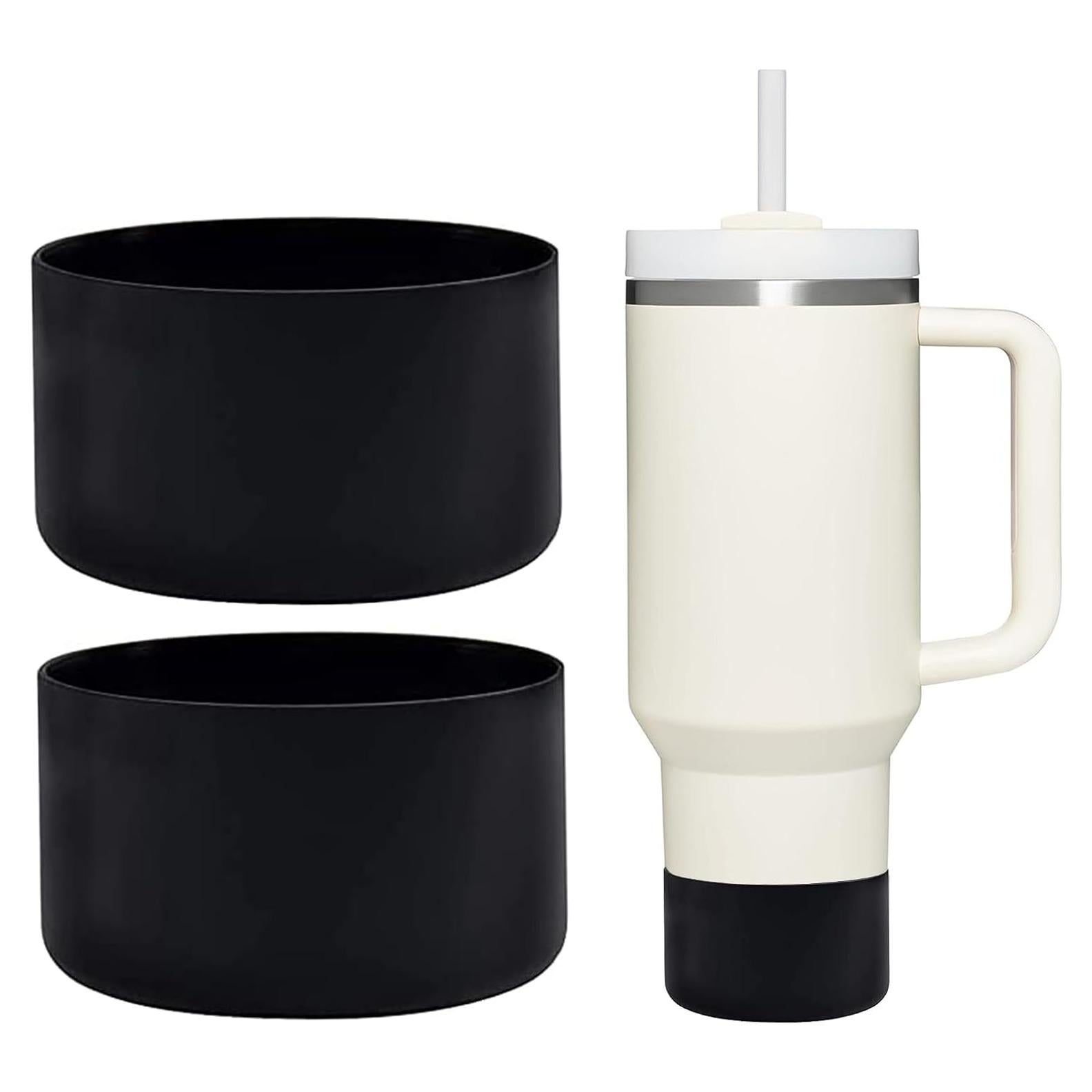 WK IEASON 2 Pcs Protector de Silicona para Vaso Stanley 2.83"