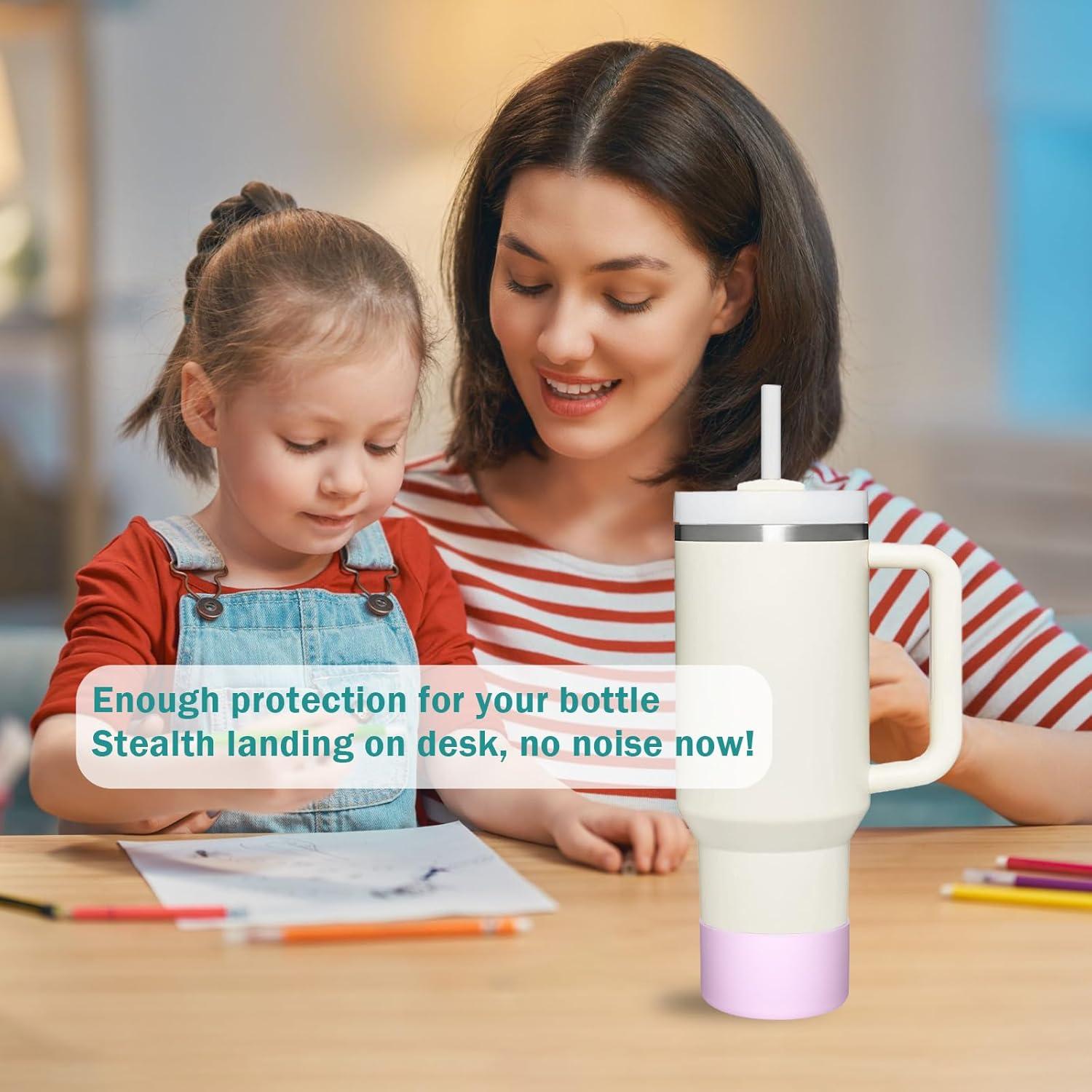 WK IEASON 2 Pcs Protector de Silicona para Vaso Stanley 2.83"