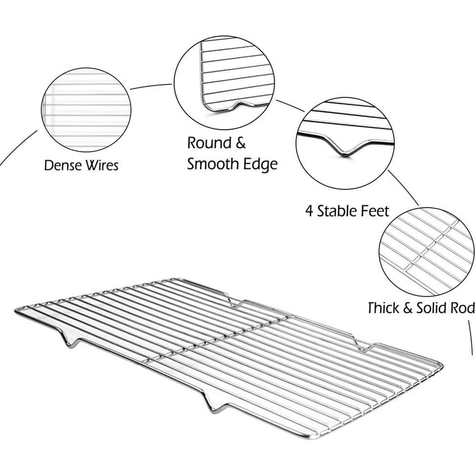 Rejilla de Acero Inoxidable Turbokey 22.2 x 13.5 cm Rectangular