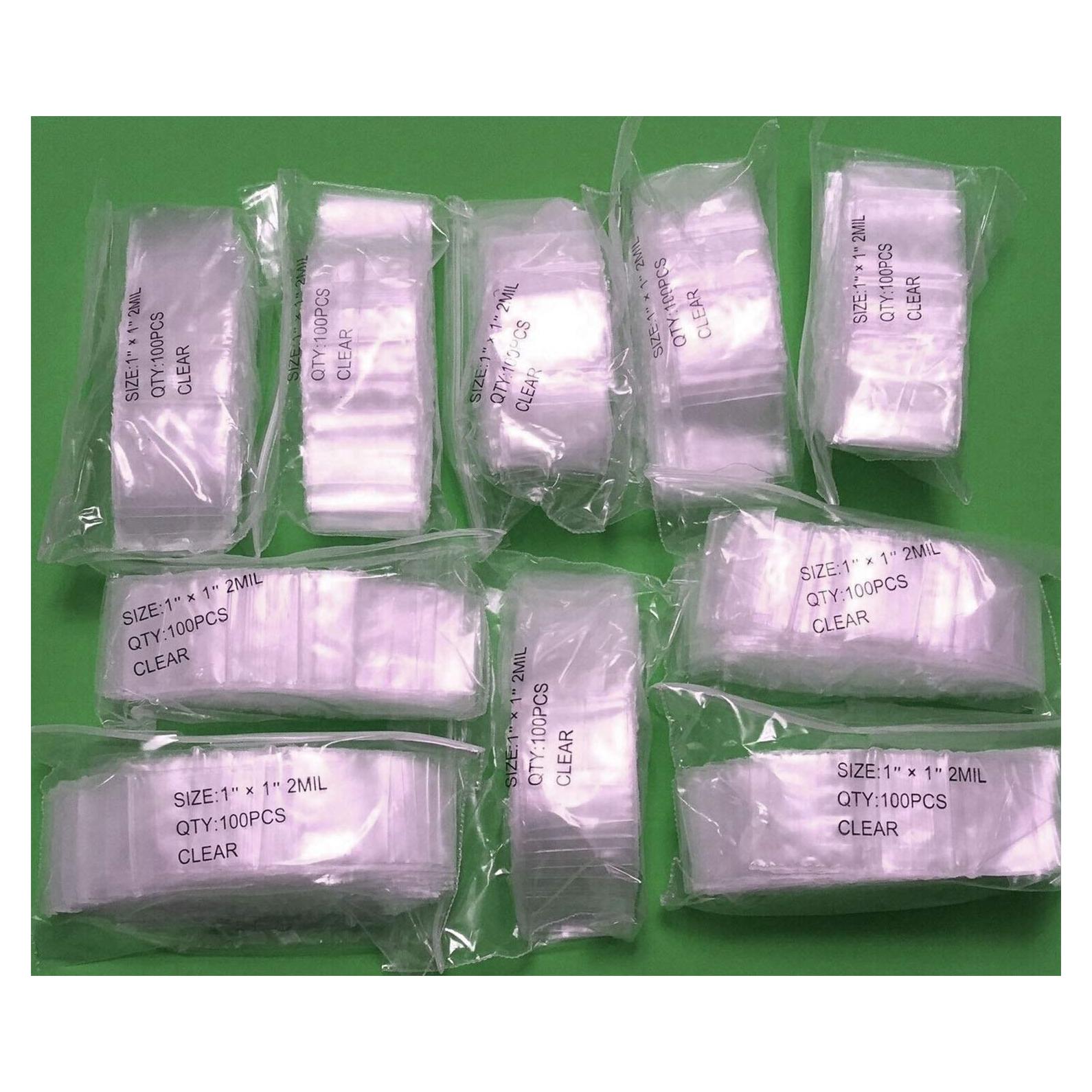 Bolsas Transparentes Recerrables iMBAPrice 2.54cm x 2.54cm 1000-Pack