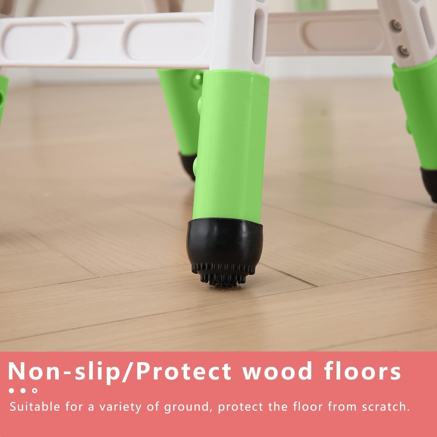 Juego de 4 Sillas Ajustables para Niños WHY TOYS - Azul