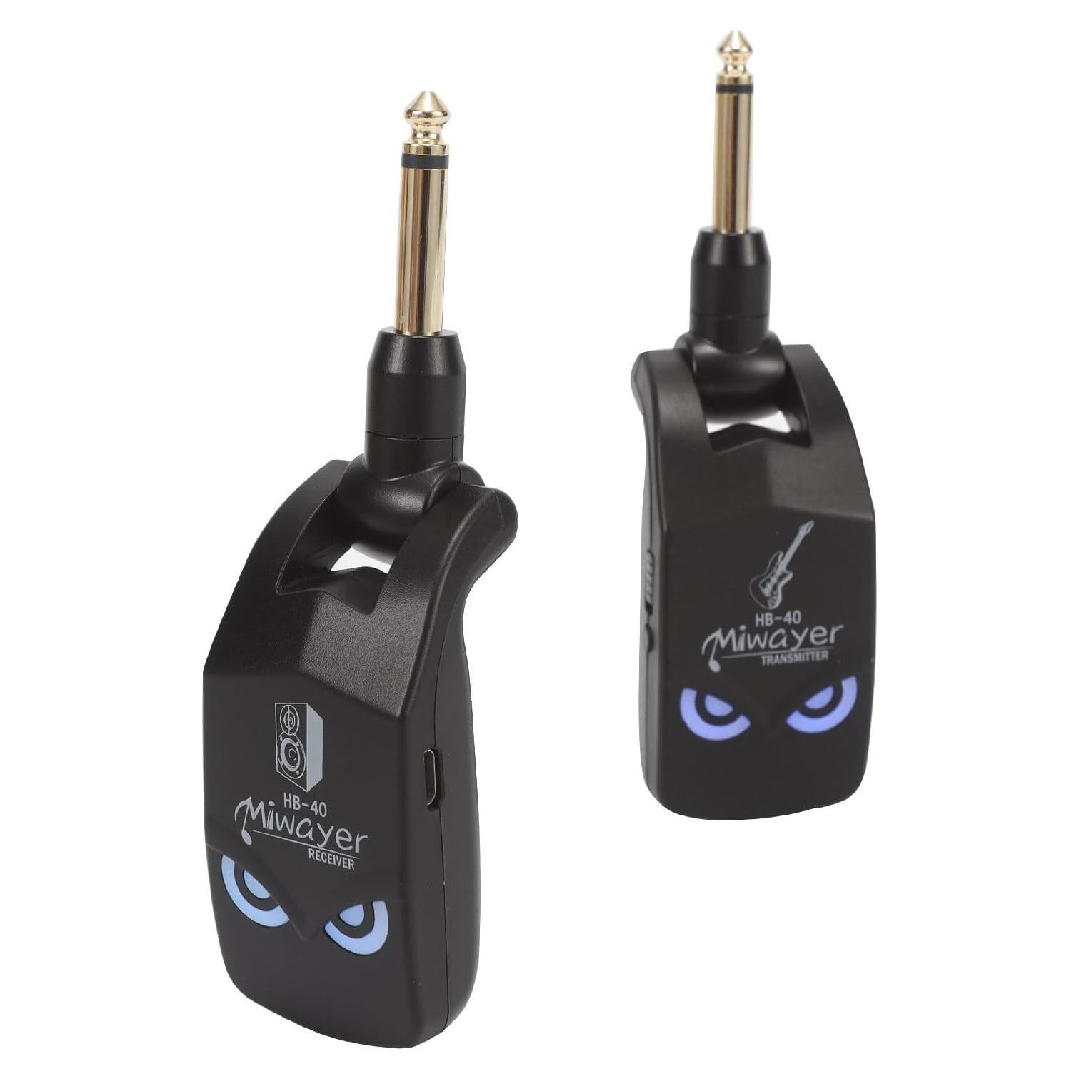 Sistema Inalámbrico de Guitarra Miwayer 2.4GHz con Batería Recargable