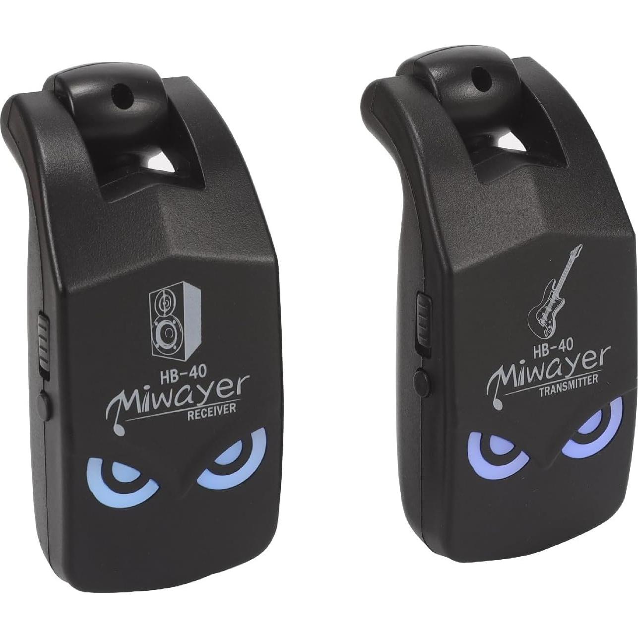 Sistema Inalámbrico de Guitarra Miwayer 2.4GHz con Batería Recargable