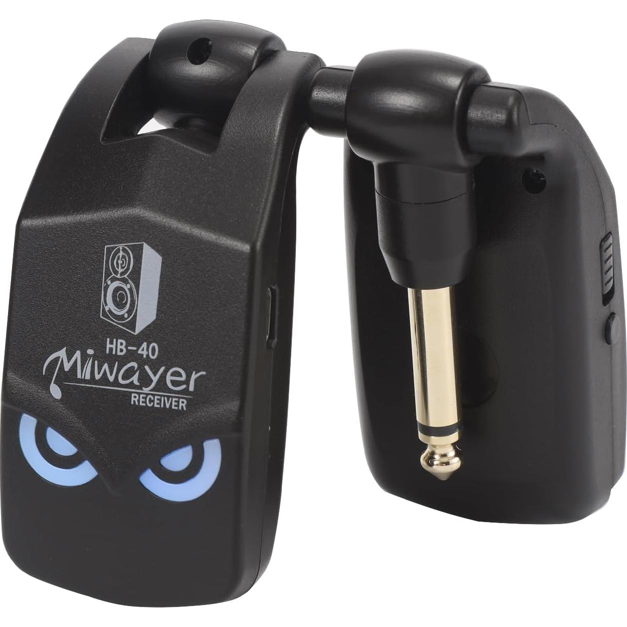 Sistema Inalámbrico de Guitarra Miwayer 2.4GHz con Batería Recargable