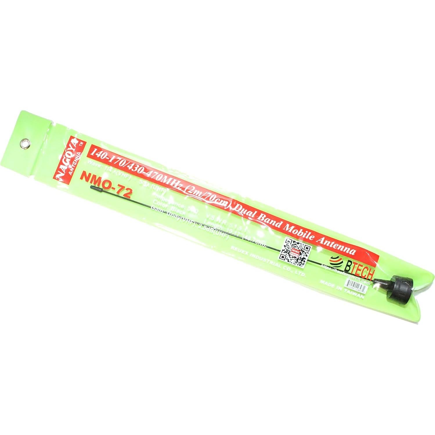 Antena Nagoya NMO-72 49 cm Doble Banda VHF UHF 145/440 MHz