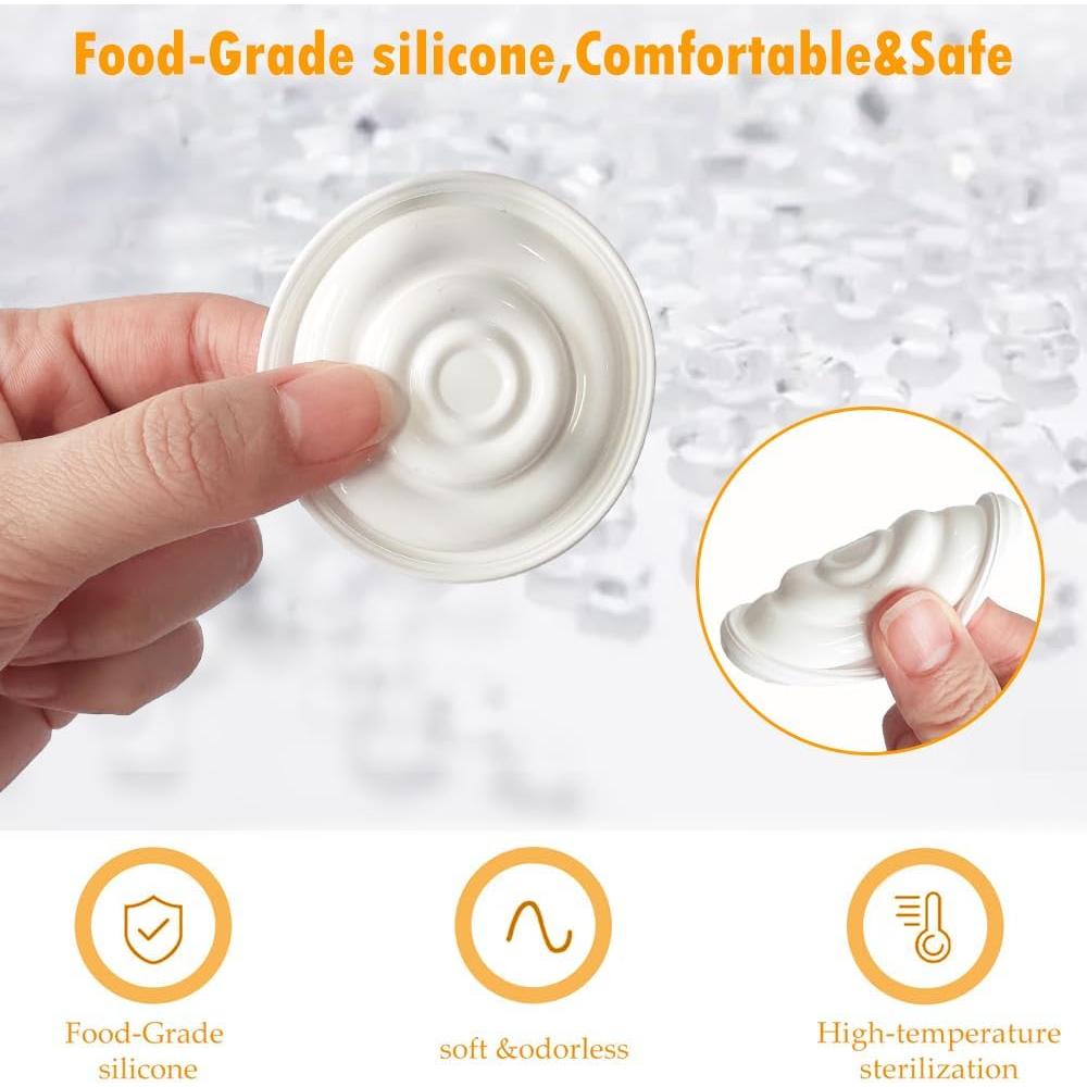 Kit 6 Piezas Repuesto Membrana Silicona Extractor Leche IVARONAL