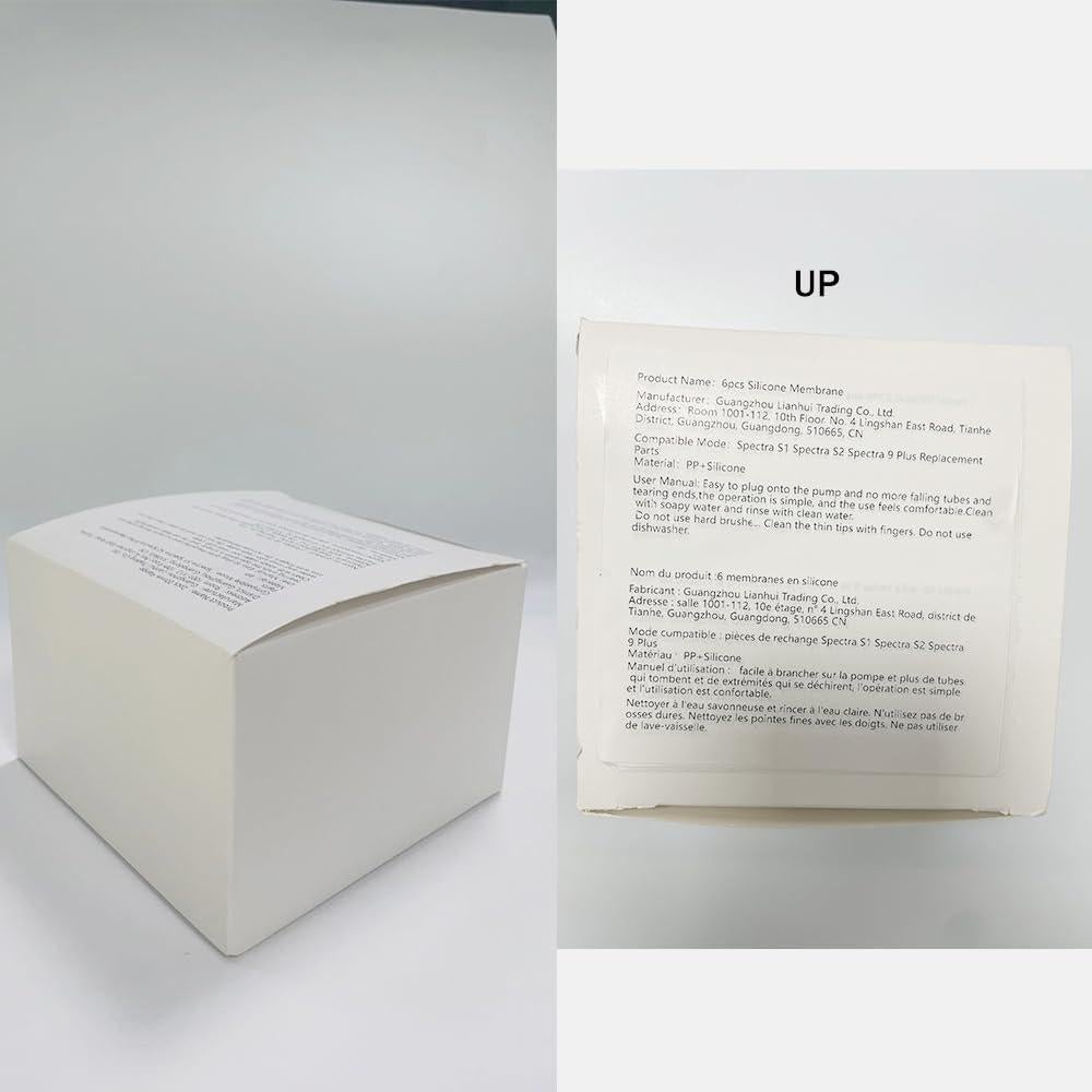 Kit 6 Piezas Repuesto Membrana Silicona Extractor Leche IVARONAL