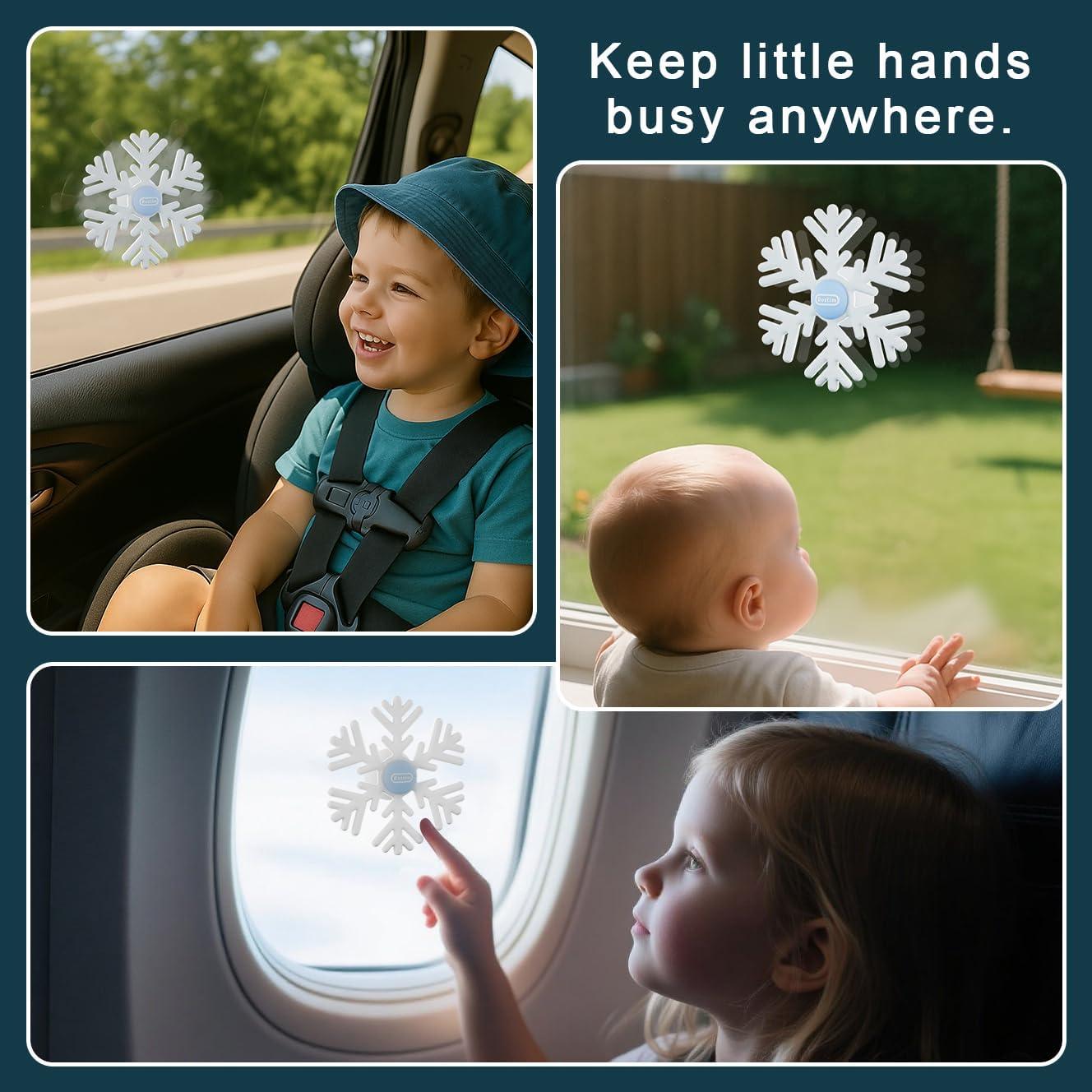 Juguete de Succión para Baño Roslim Azul Congelado 14x14cm