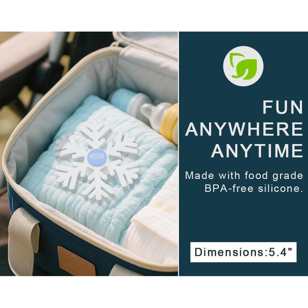 Juguete de Succión para Baño Roslim Azul Congelado 14x14cm