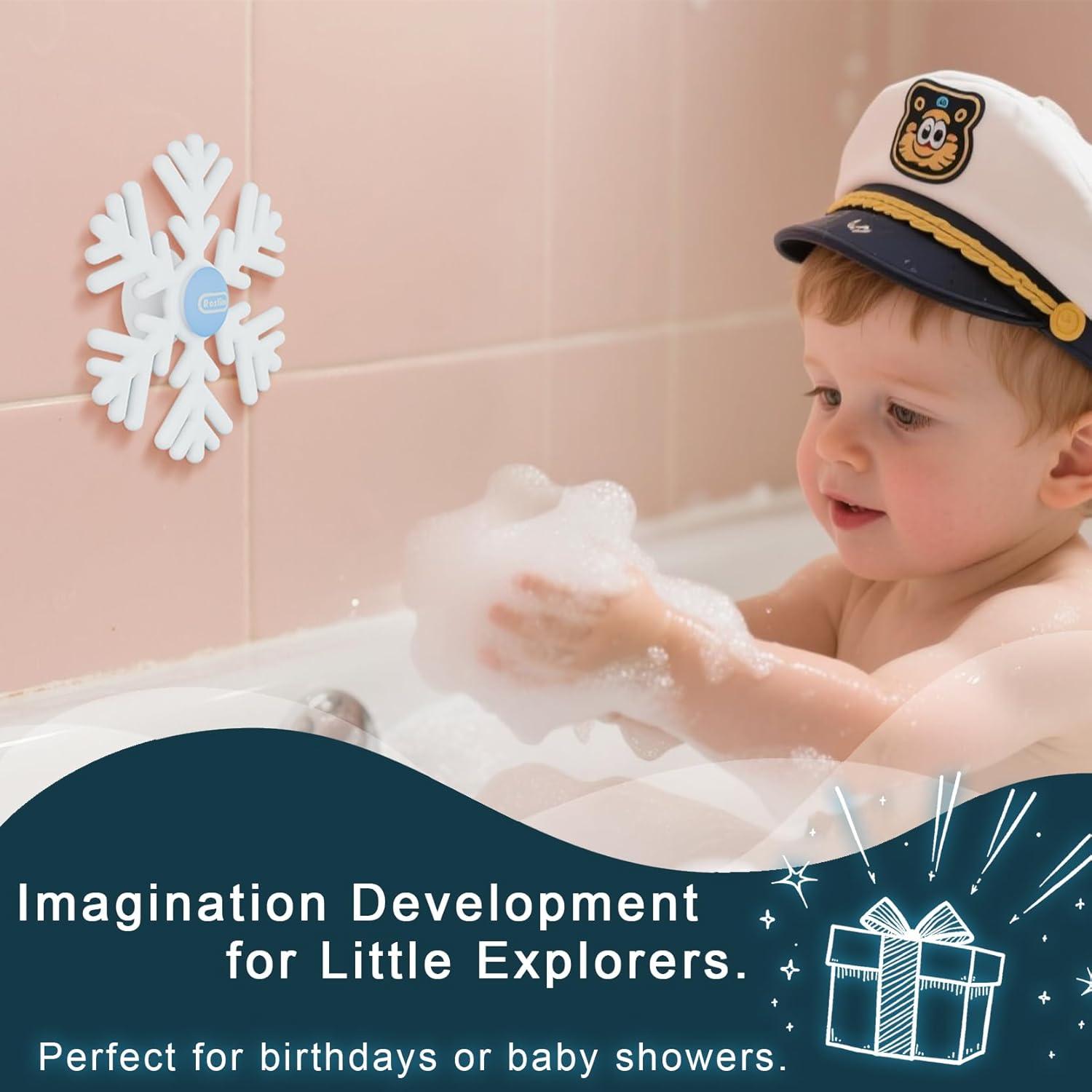 Juguete de Succión para Baño Roslim Azul Congelado 14x14cm