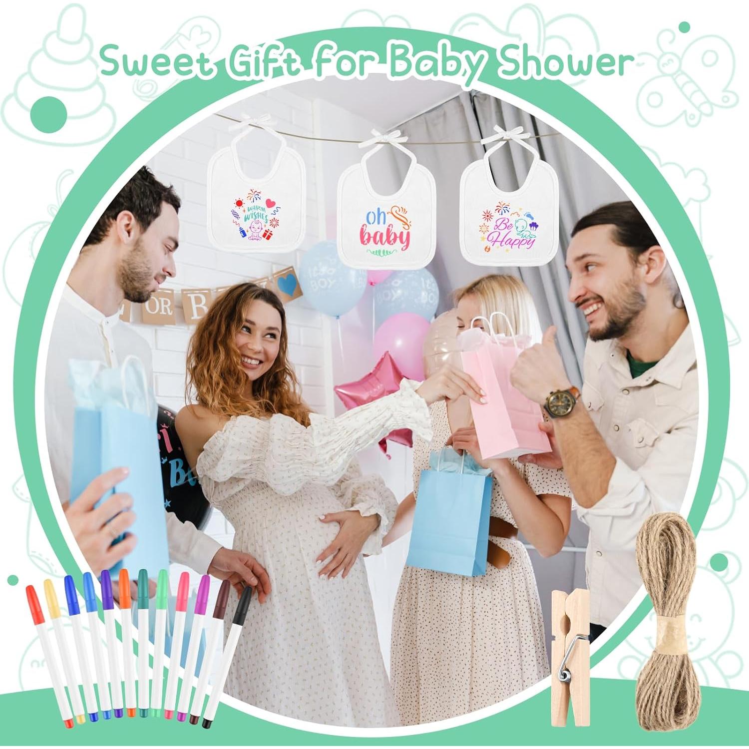 Conjunto de Decoración de Baberos DIY BOUBONI 55 Pcs