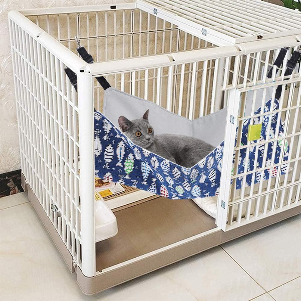 Hamaca para Gato PERSUPER Ajustable 55x45 cm Reversible