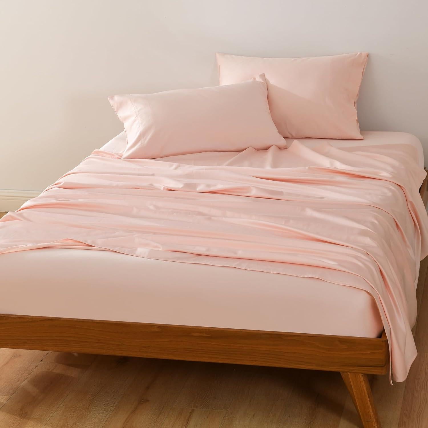 Juego de Sábanas NATUREFIELD Individual 3 Piezas Rayón Bambú