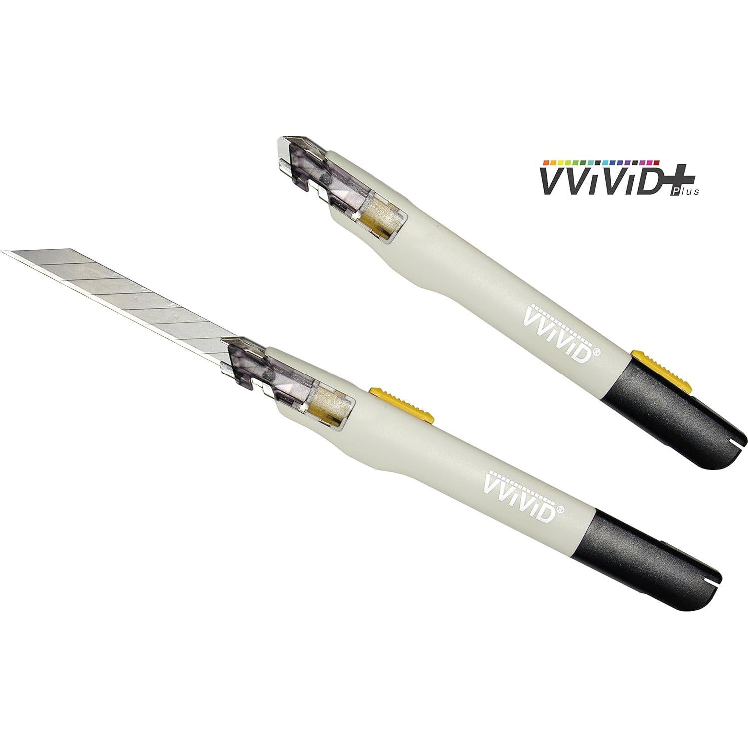 Cuchillo Utilitario Retráctil VViViD Premium 30° - 1 Paquete