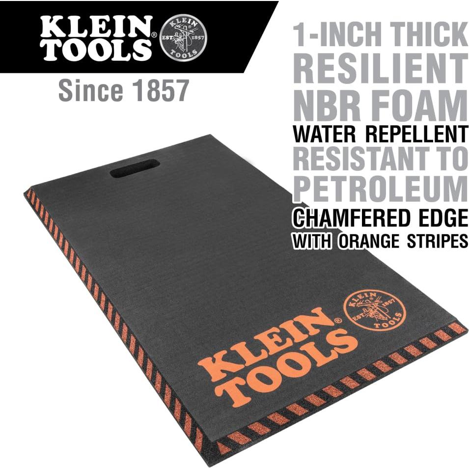 Klein Tools Almohadilla para Arrodillarse Grande + Magnetizador