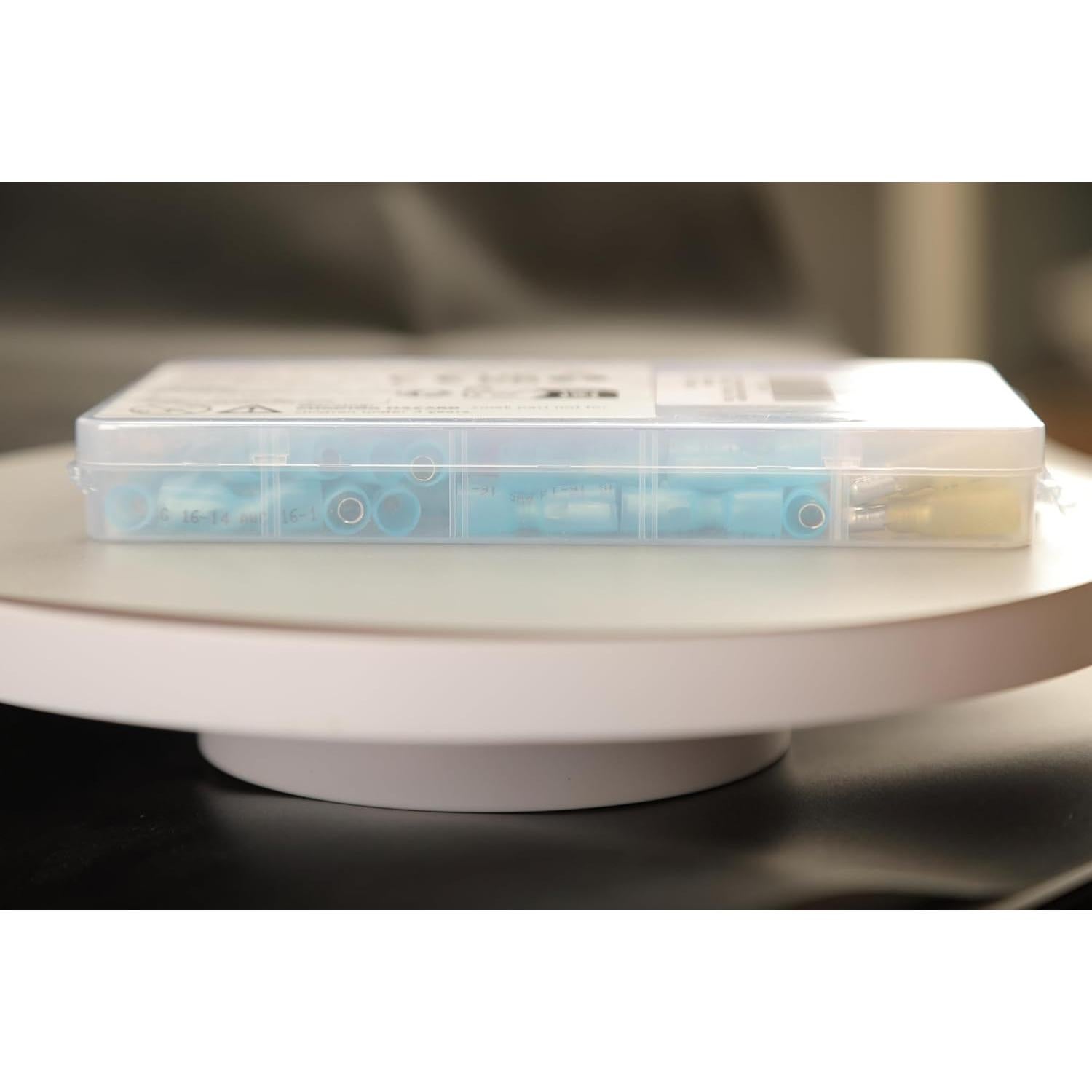 Kit de 110 Conectores de Cable de Bala Termoretráctiles Feggizuli