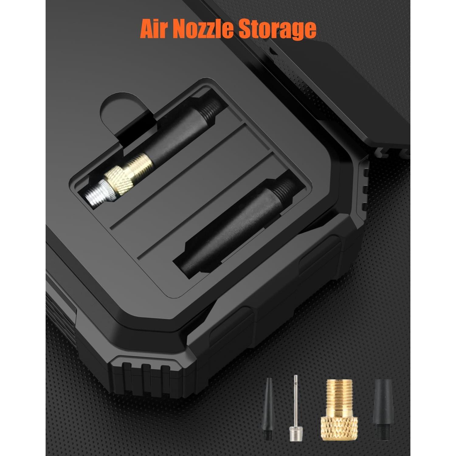 Arrancador de Batería Portátil Eigotrav PD-270 6000A con Compresor