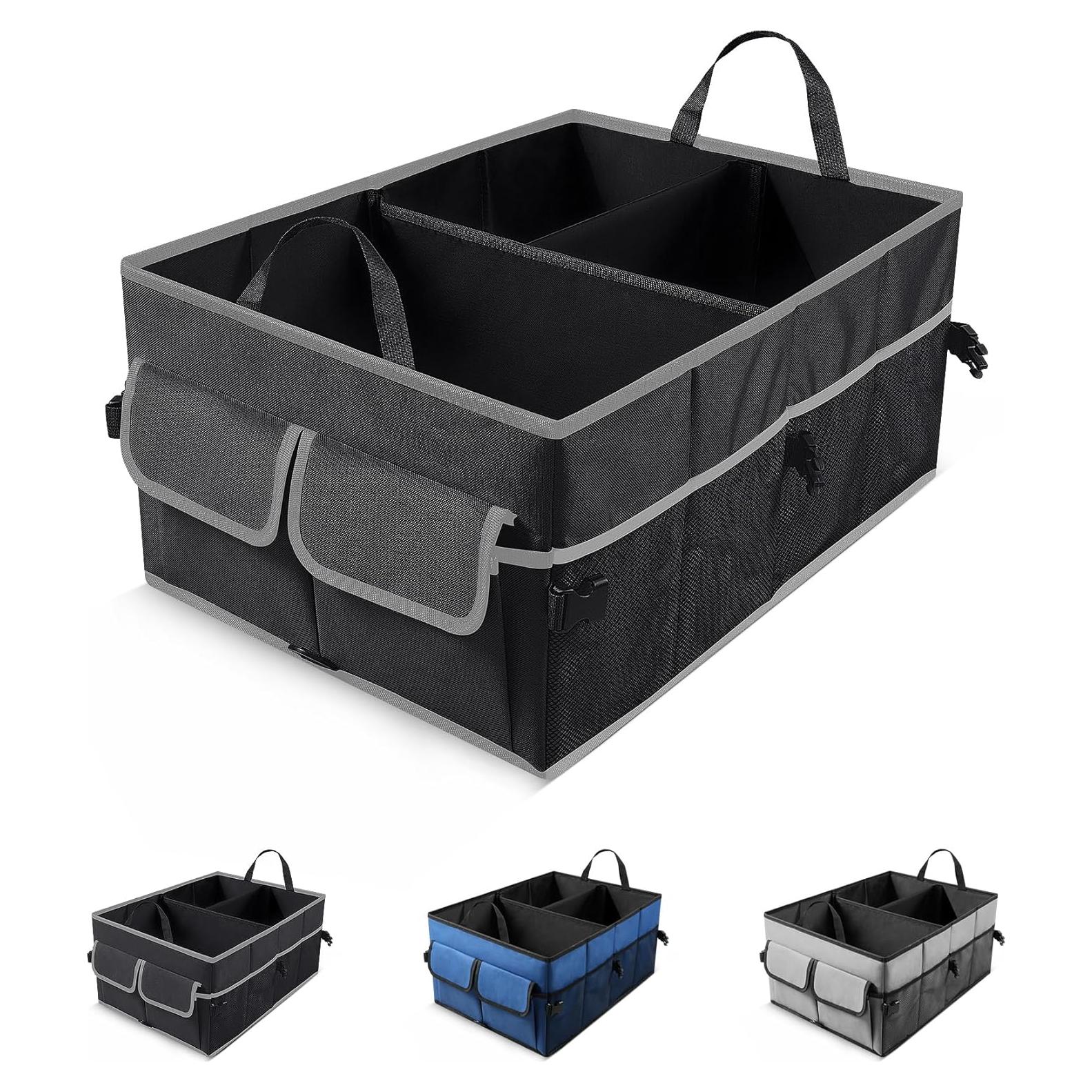 Organizador de Maletero UYYE Colapsable 3 Compartimentos Antideslizante