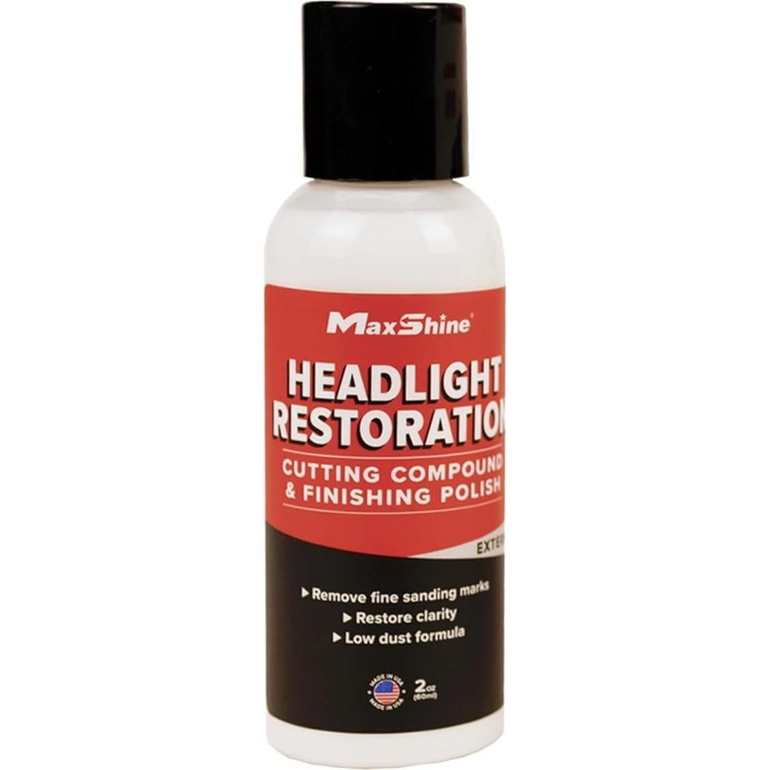 Kit Restaurador de Faros MaxShine - Pulido Profesional Completo